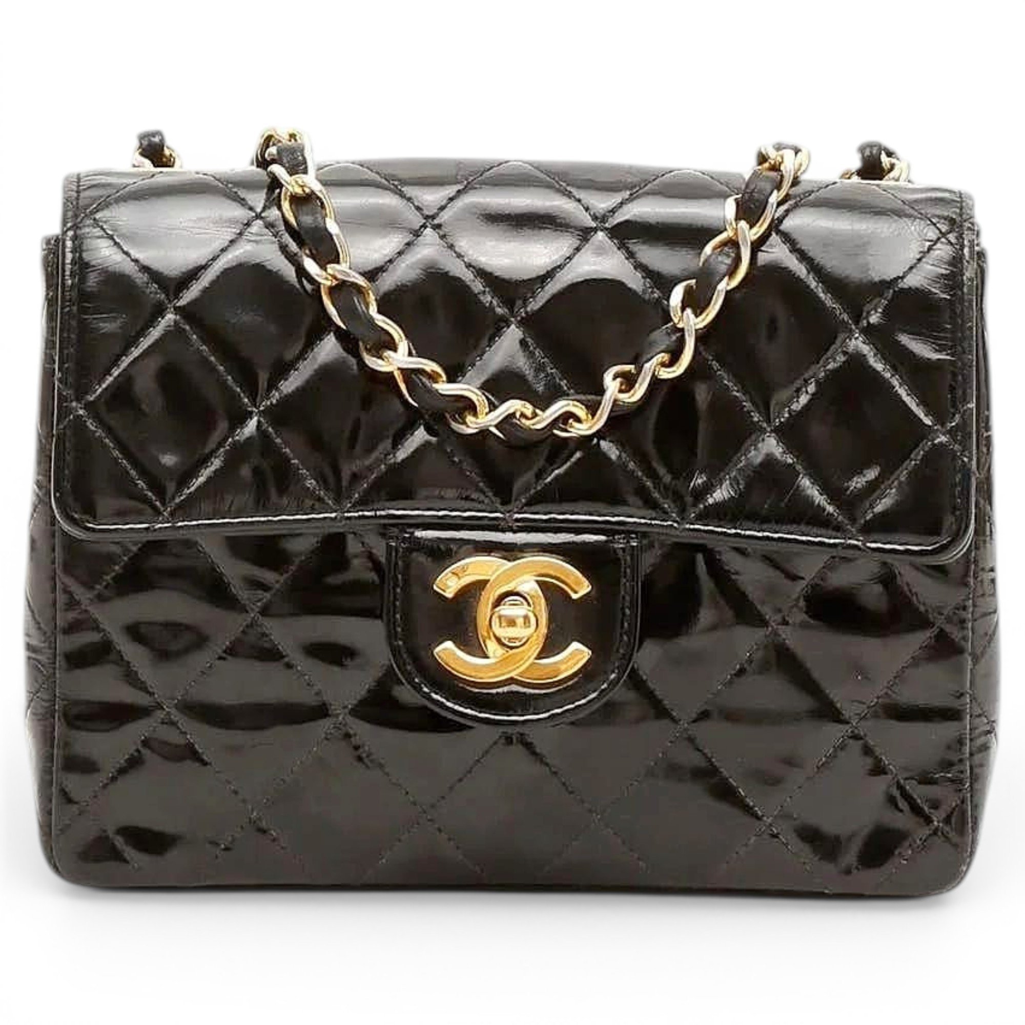Timeless/Classique patent leather handbag