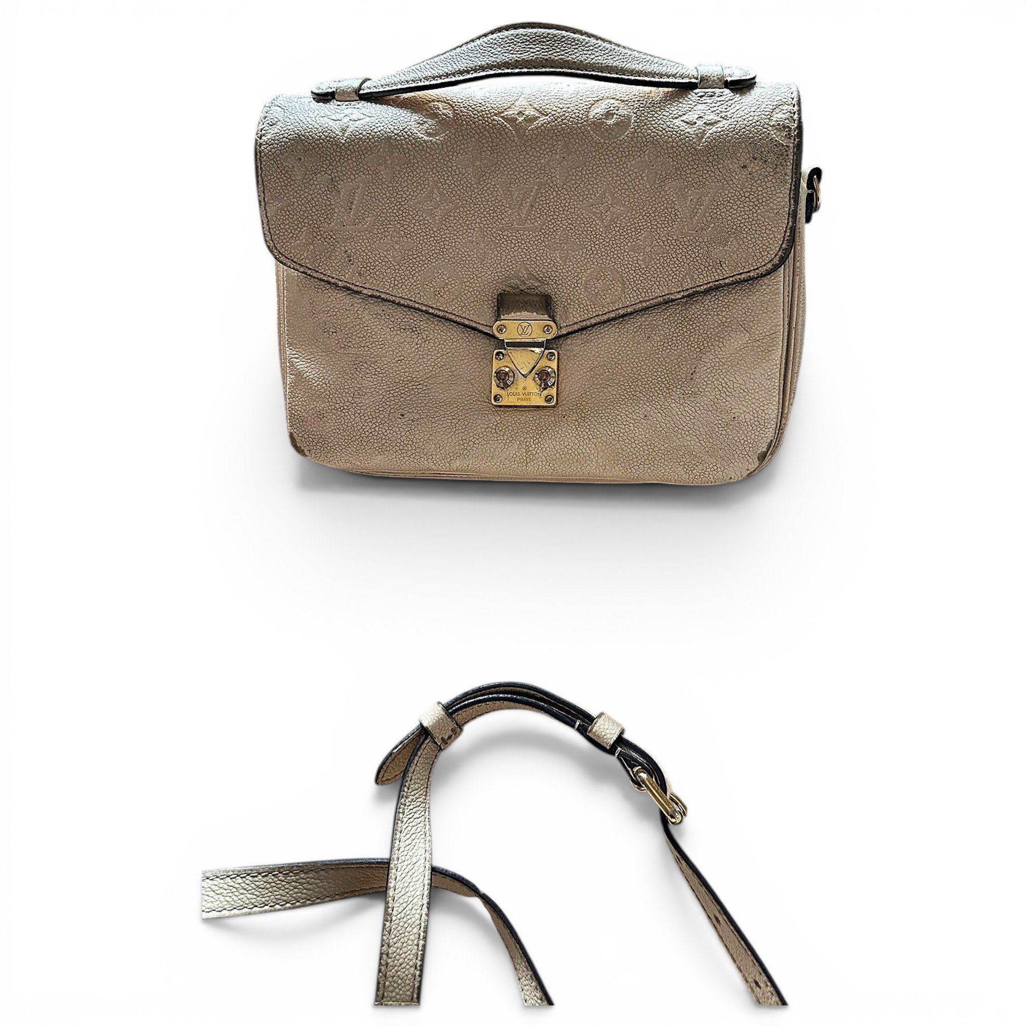 Metis leather crossbody bag