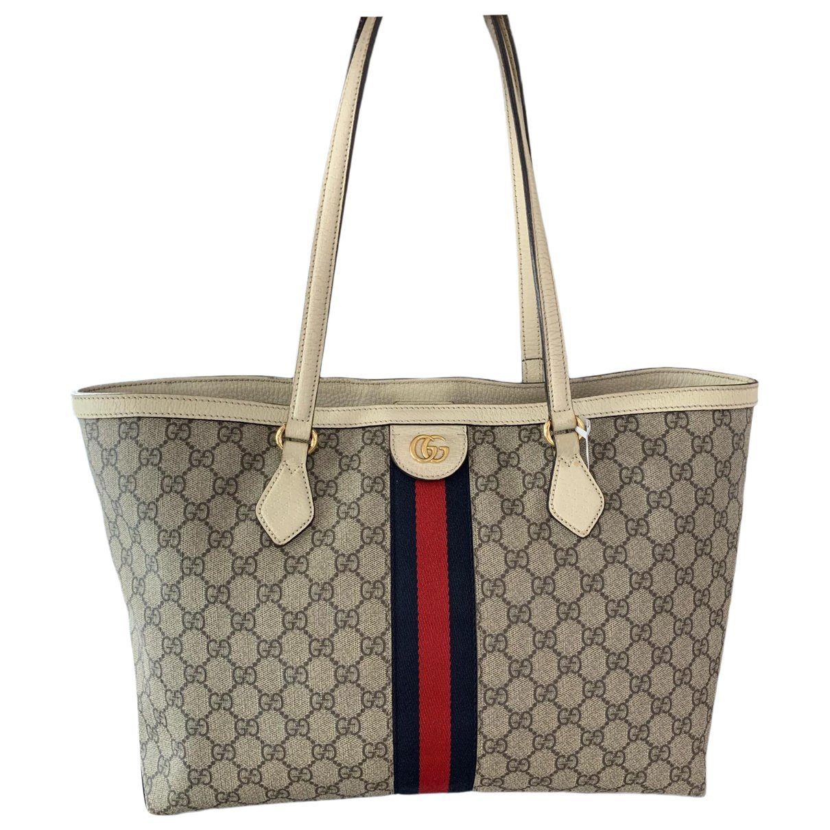 Ophidia Shopping leather tote