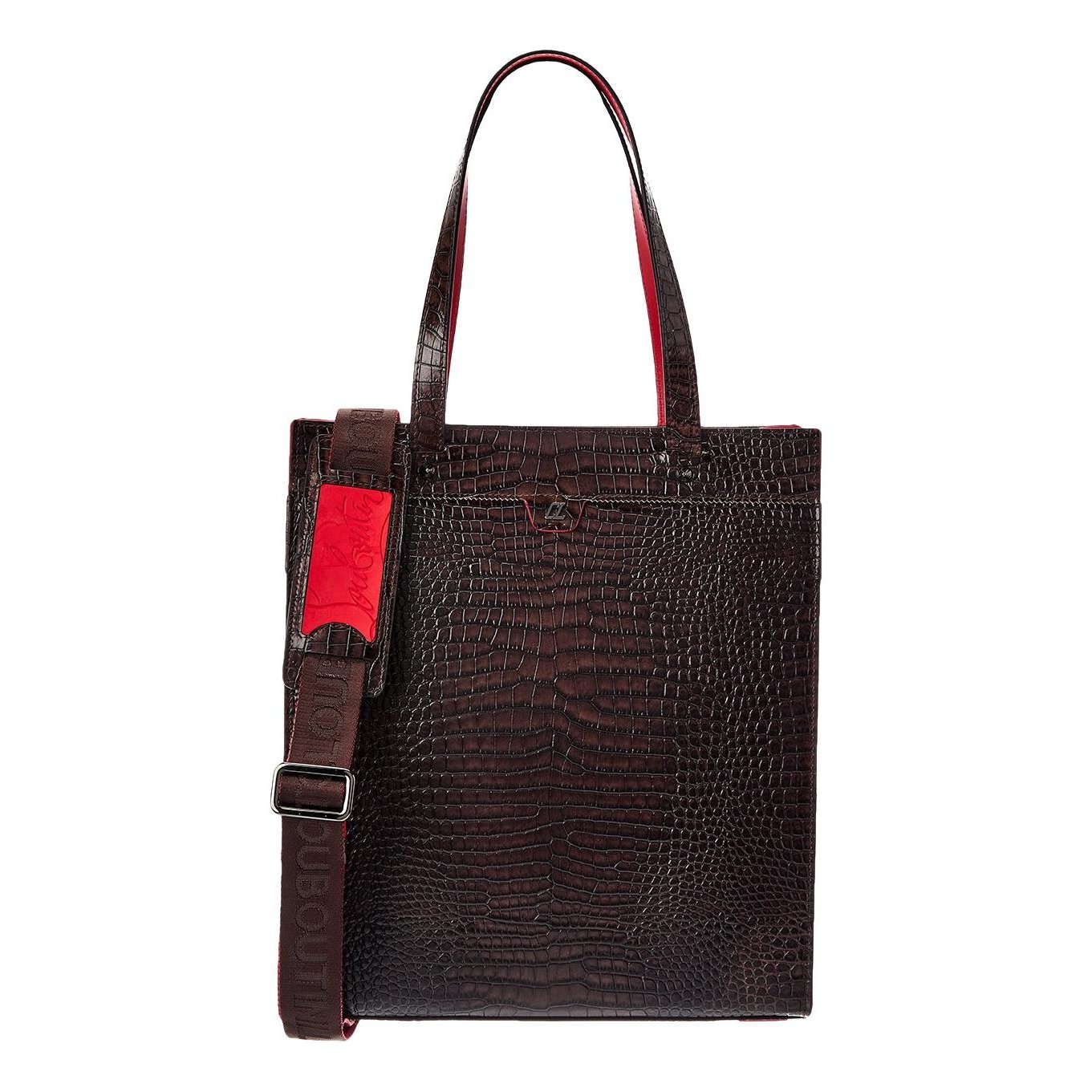 Leather tote