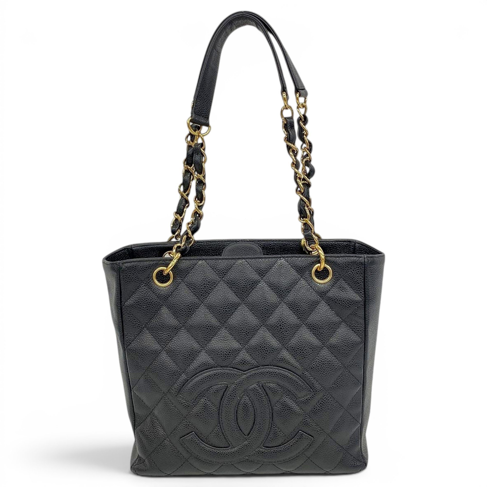 Leather tote