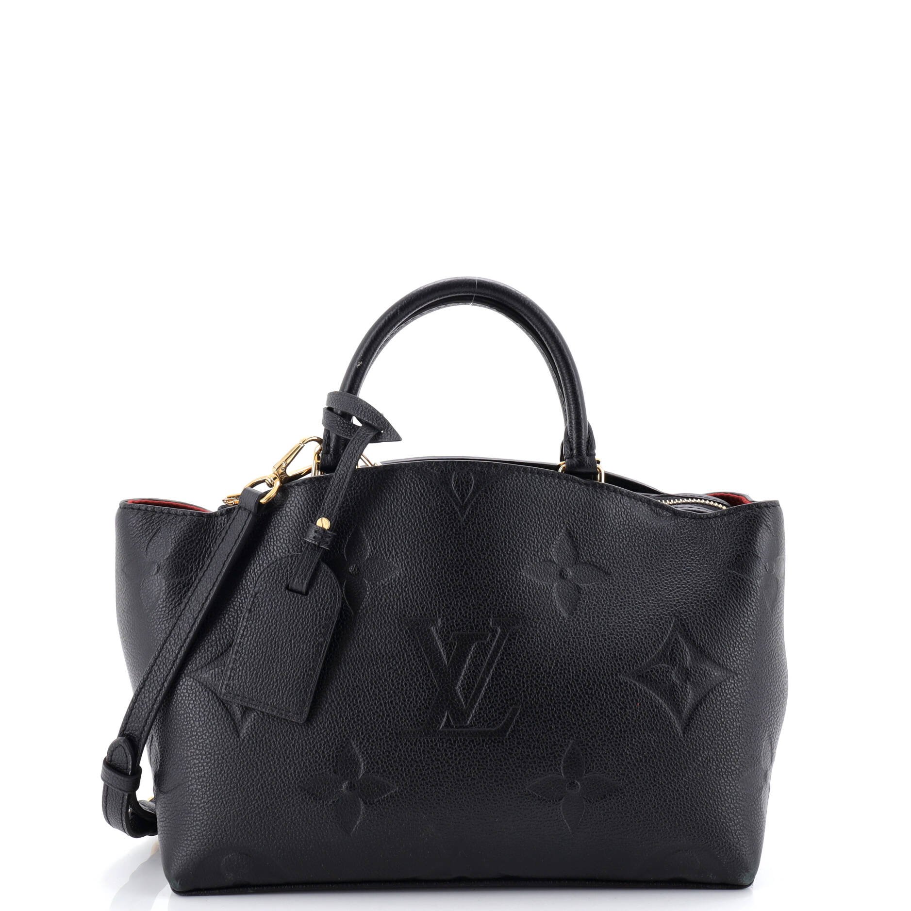 Louis Vuitton Petit Palais Handbag Monogram Empreinte Giant