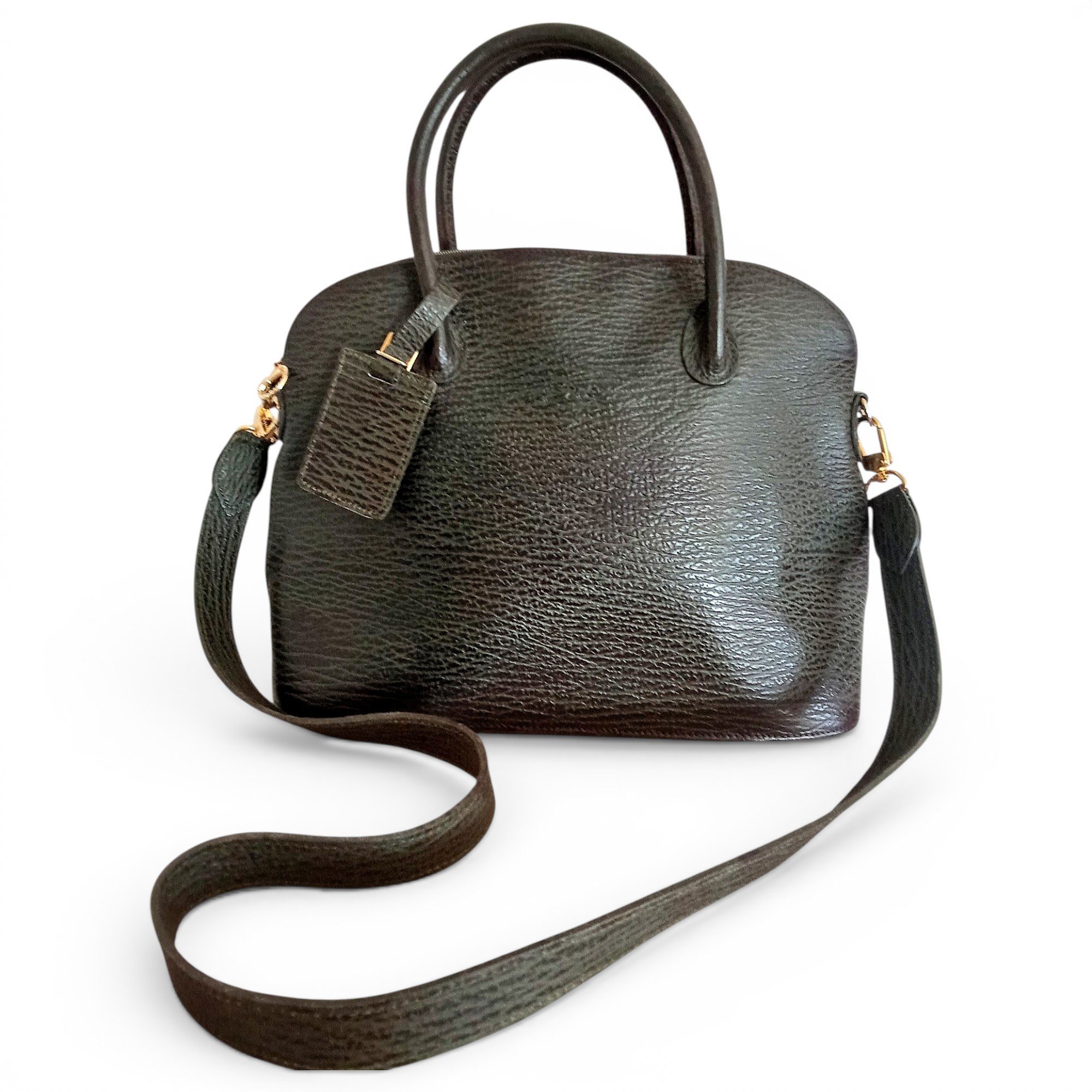 Leather crossbody bag