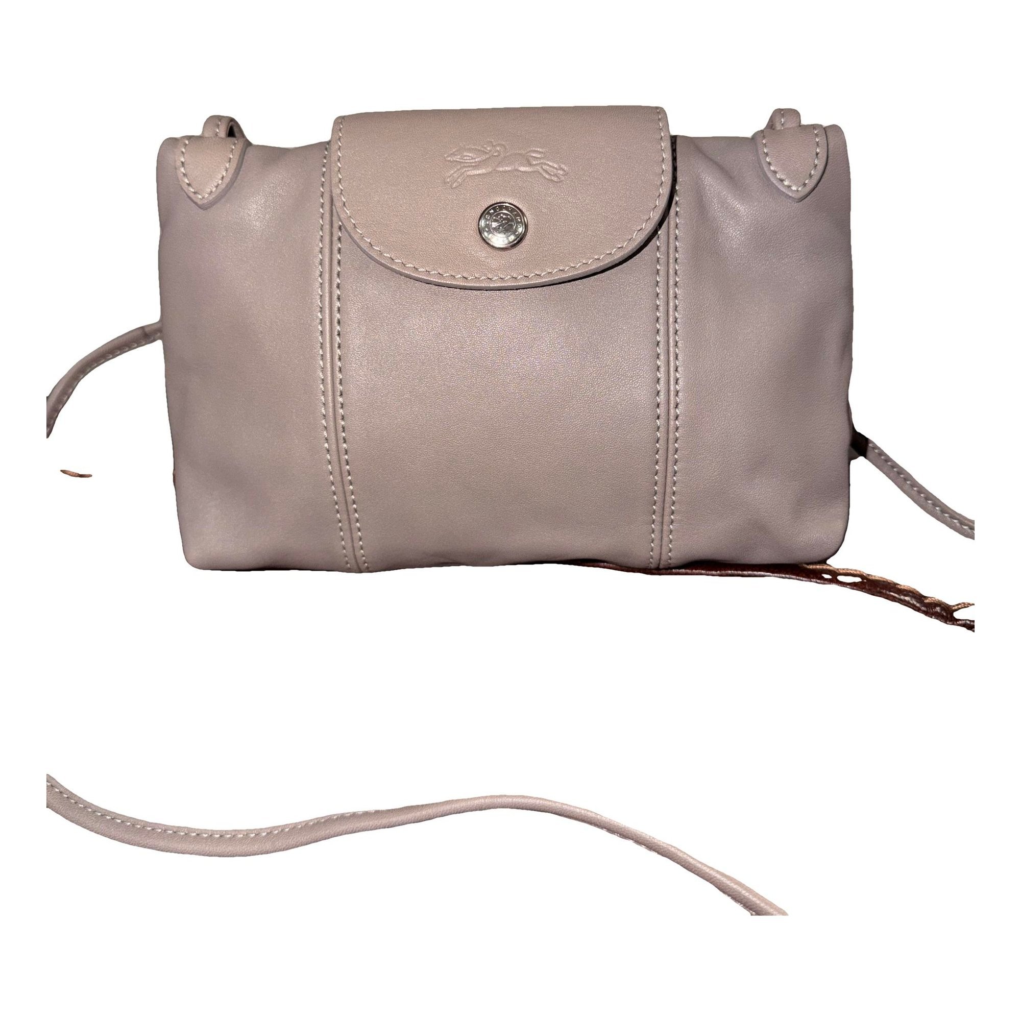 Pliage leather crossbody bag