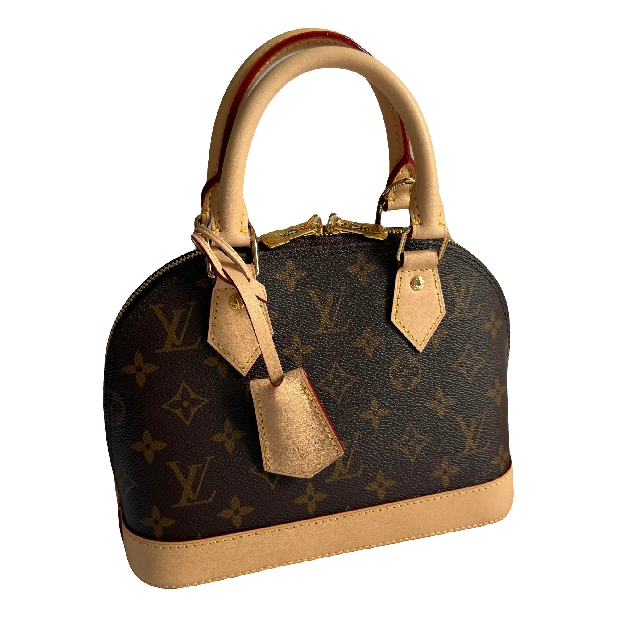 Alma leather handbag
