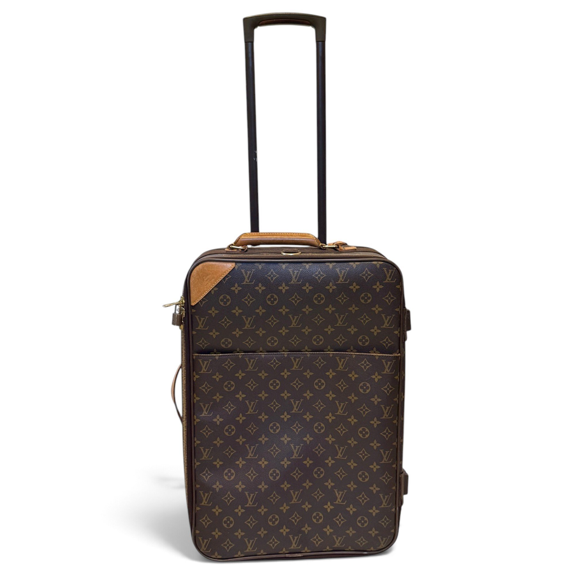 Pegase leather travel bag