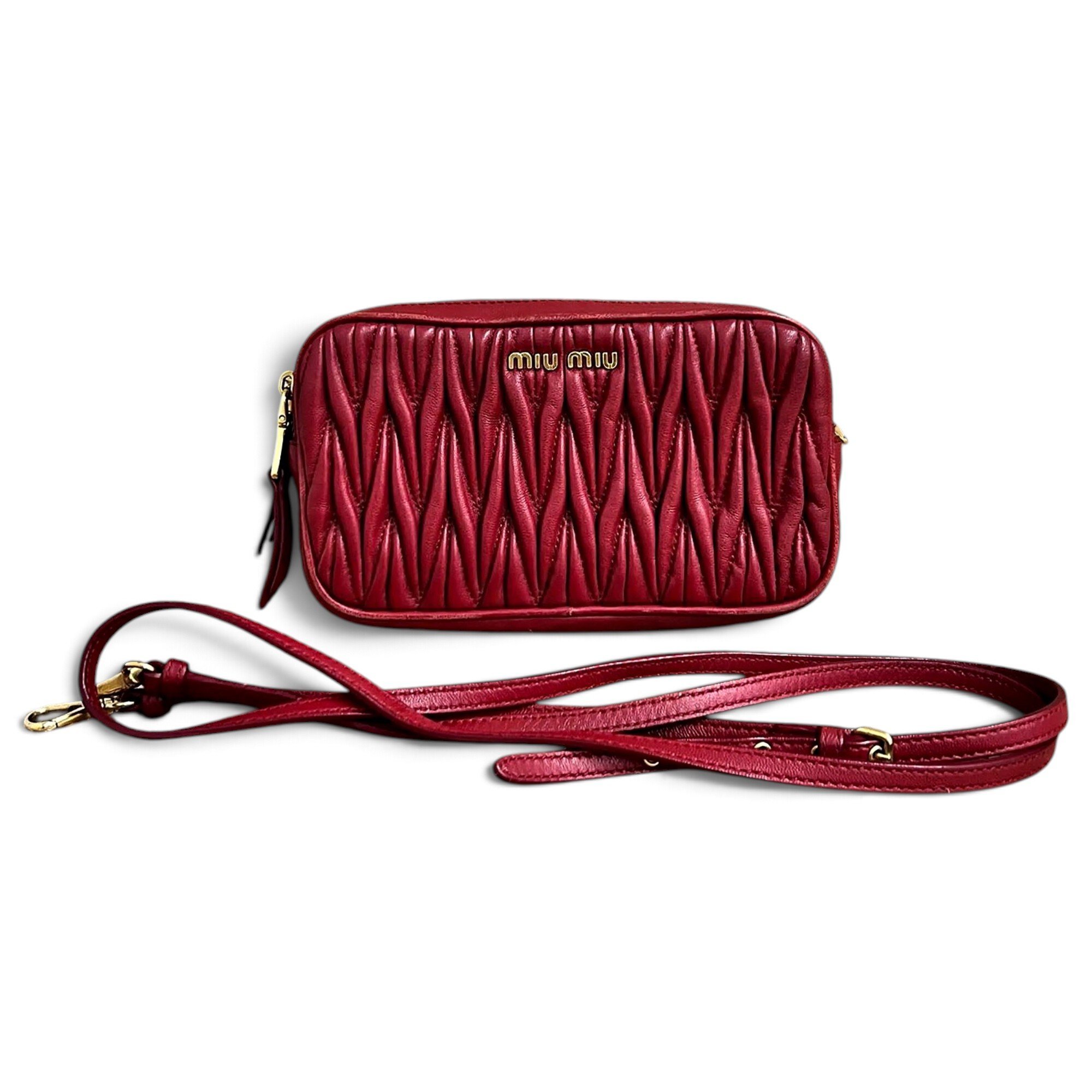 Leather crossbody bag