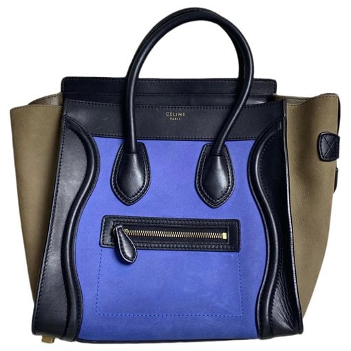 Luggage leather handbag