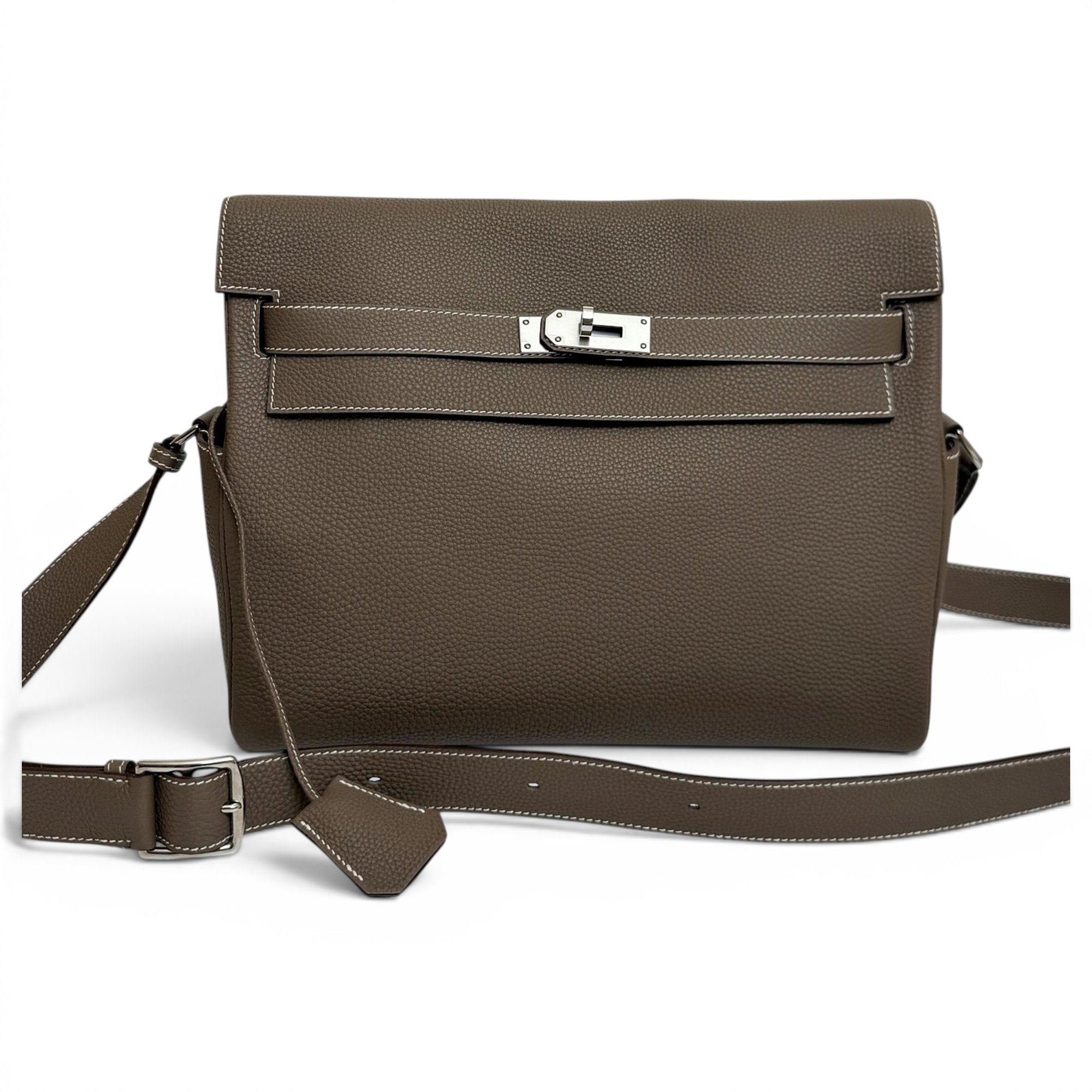 Leather crossbody bag