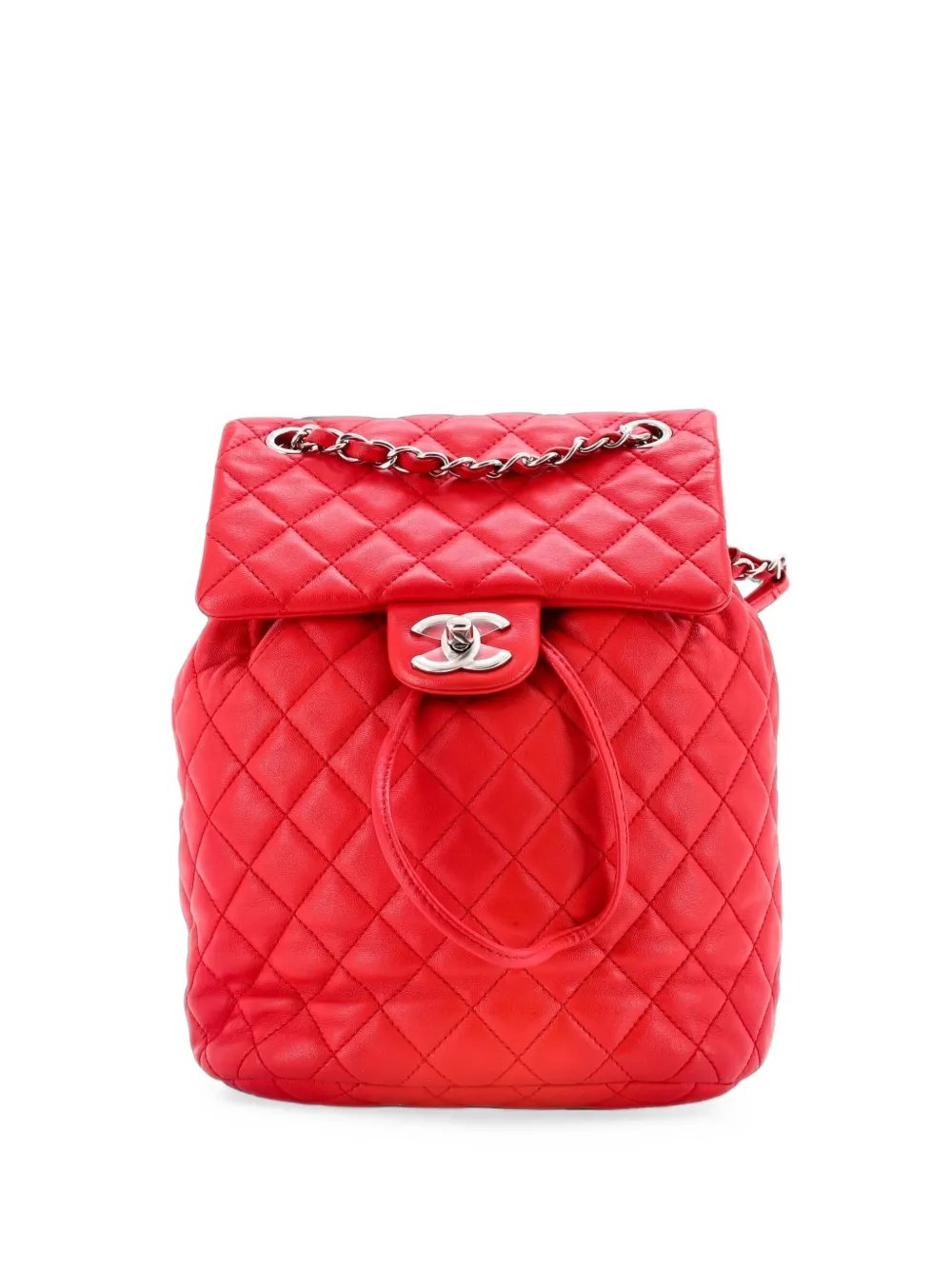 Urban Spirit Quilted Leather Small backpack