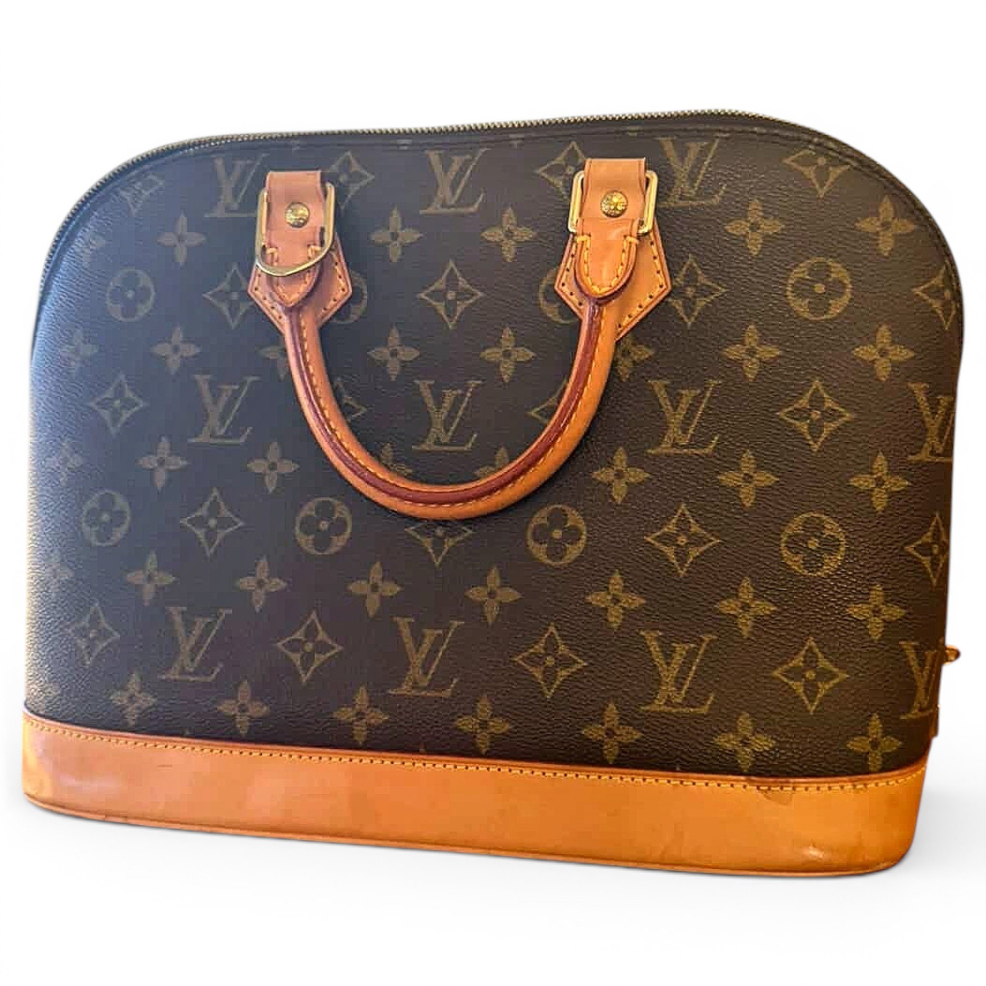 Alma leather handbag