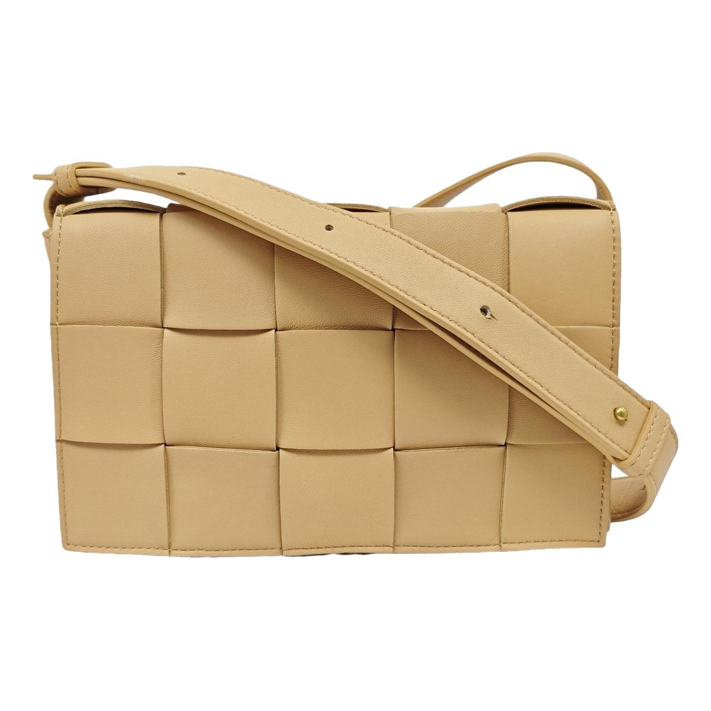 Brick Cassette leather handbag