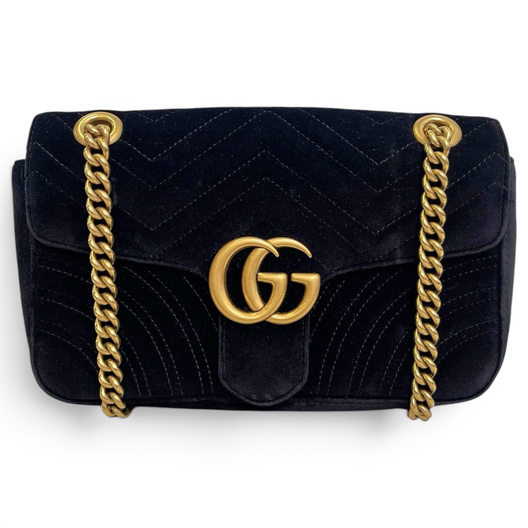 GG Marmont velvet handbag