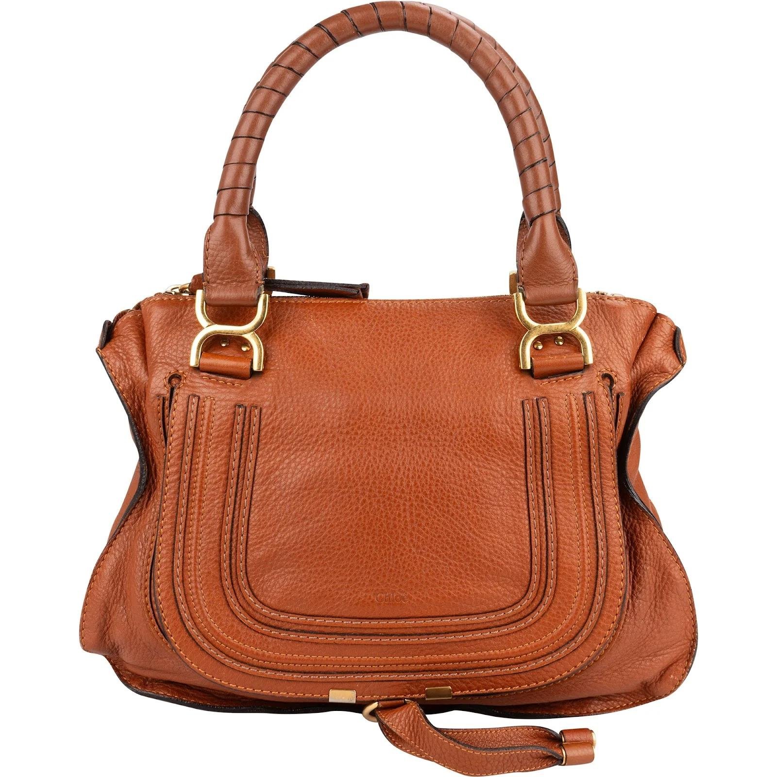 Marcie leather satchel