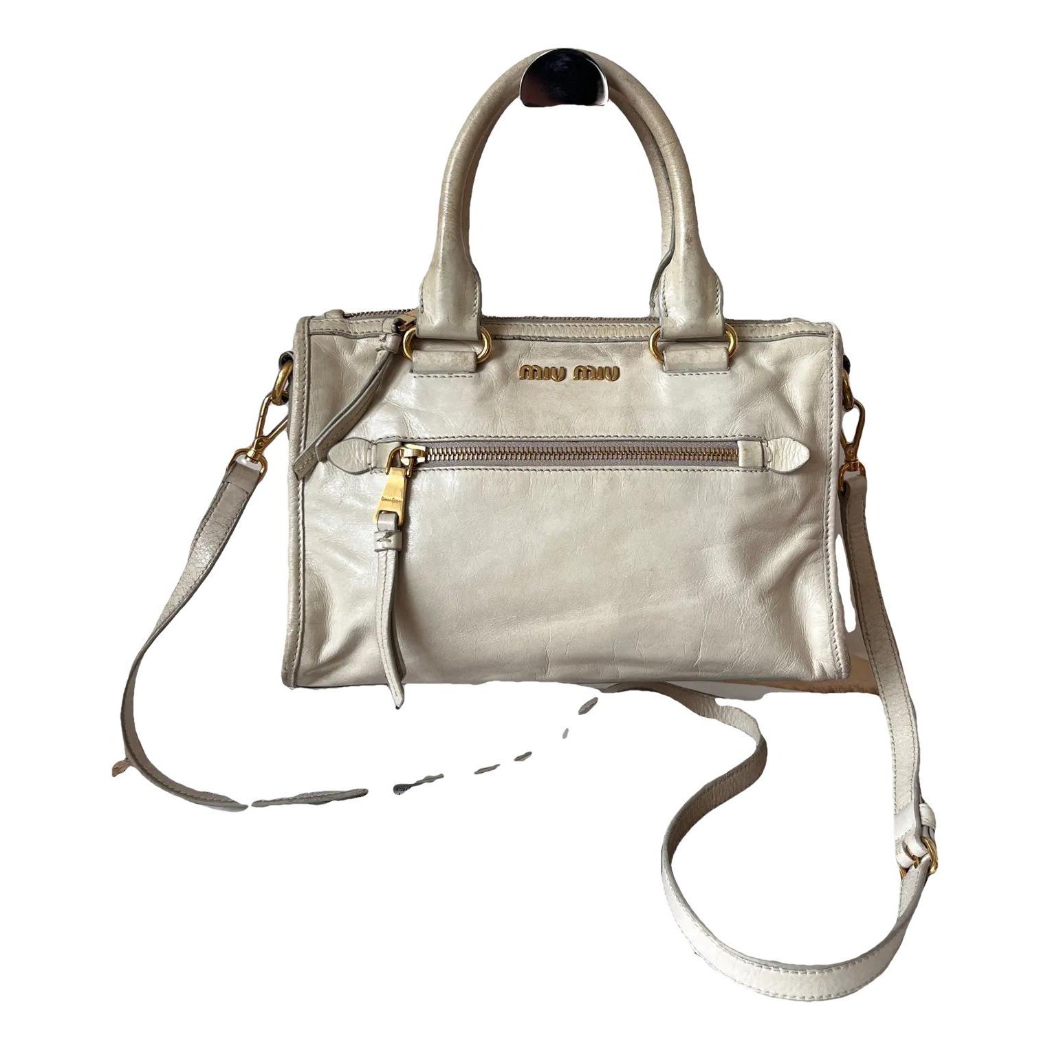 Leather crossbody bag