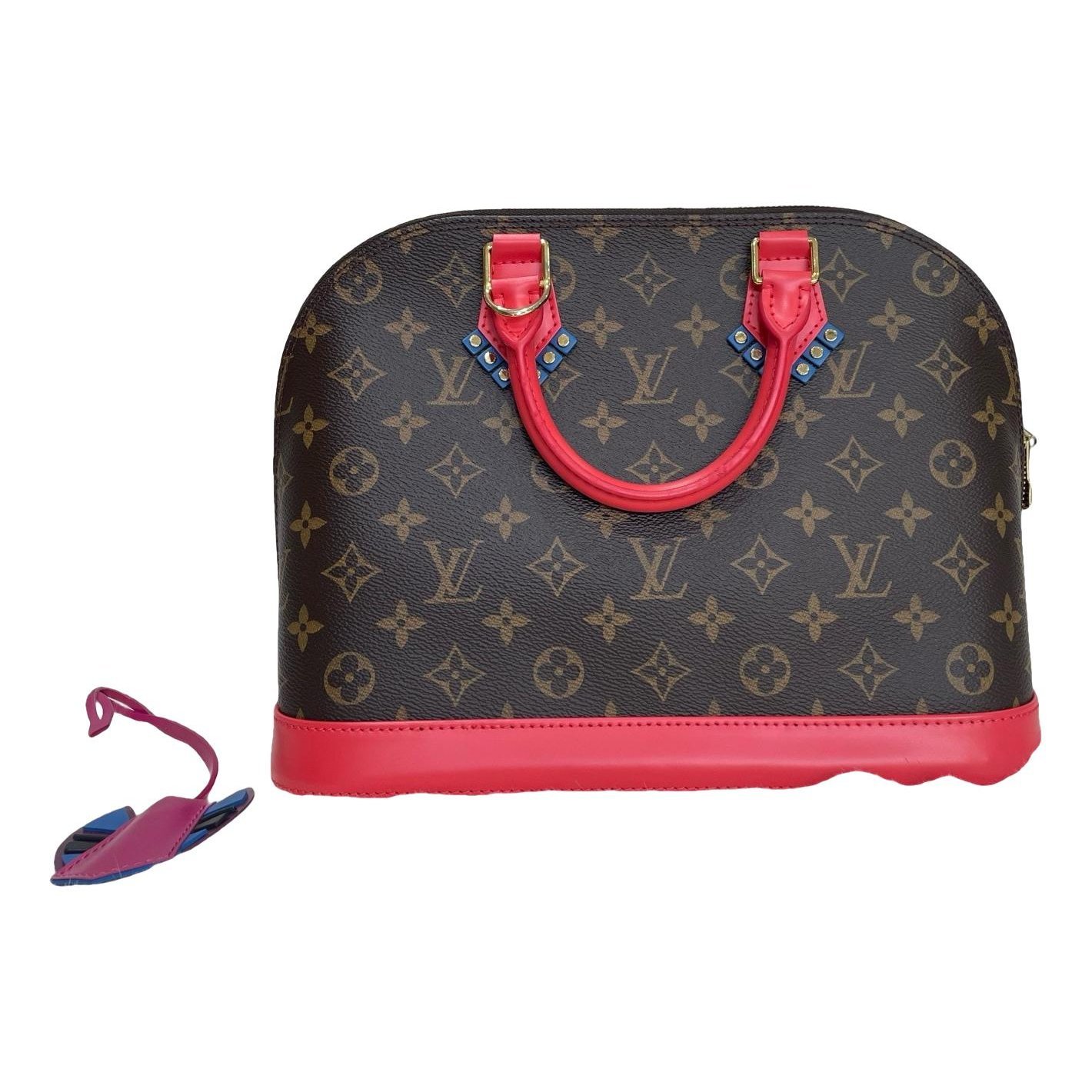 Alma leather handbag