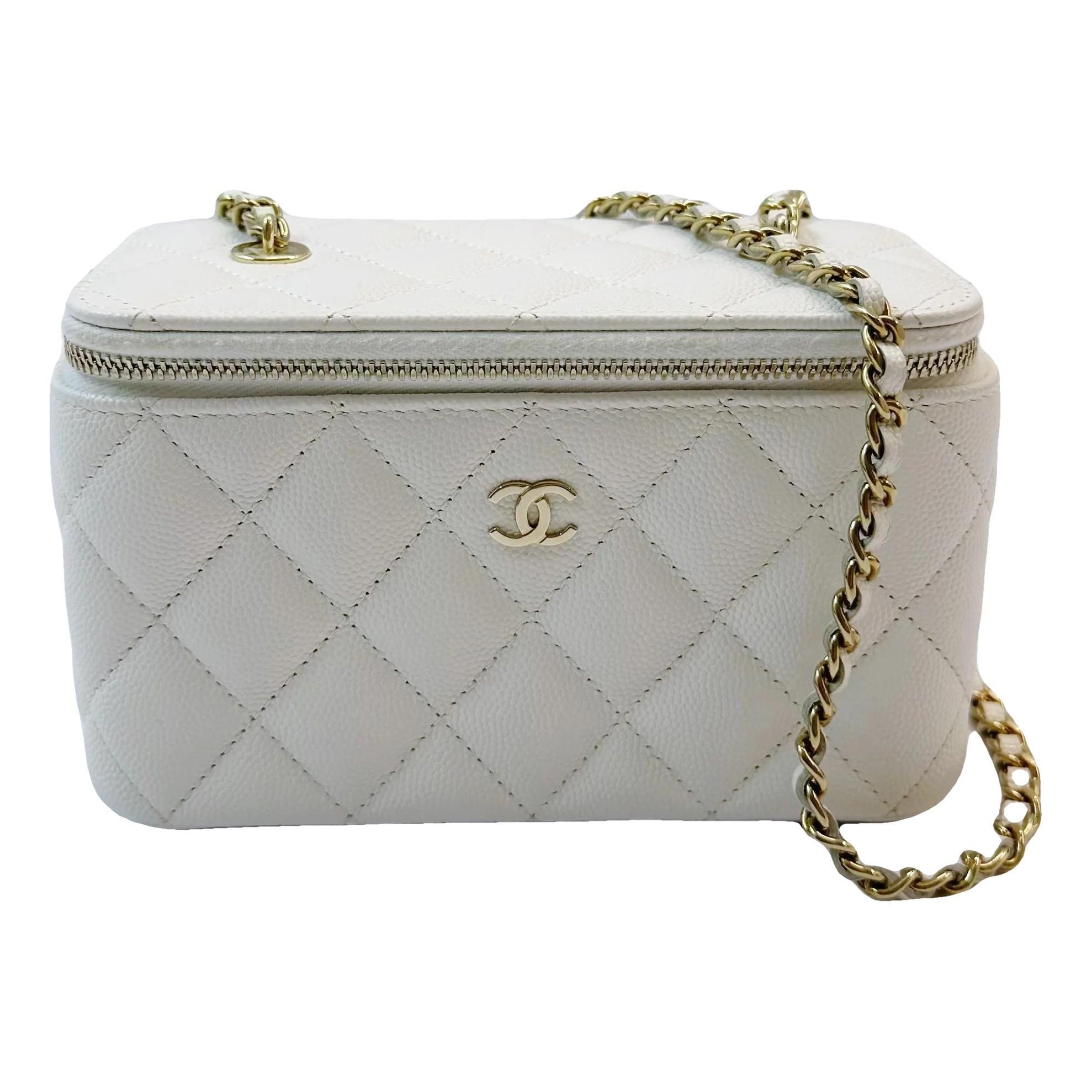 Vanity leather crossbody bag