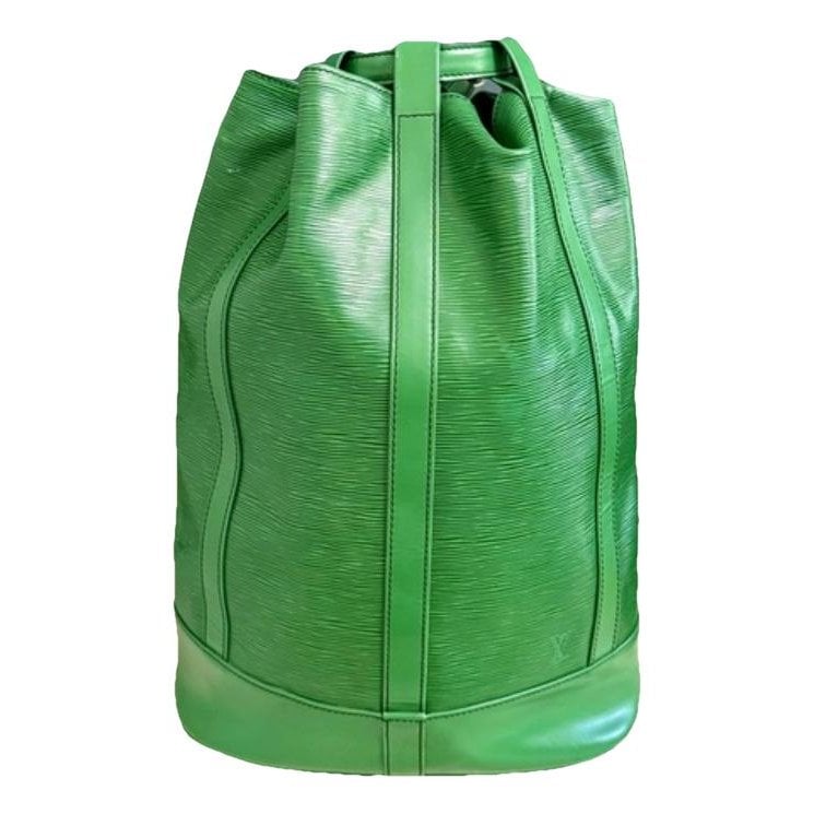 Randonnée patent leather handbag