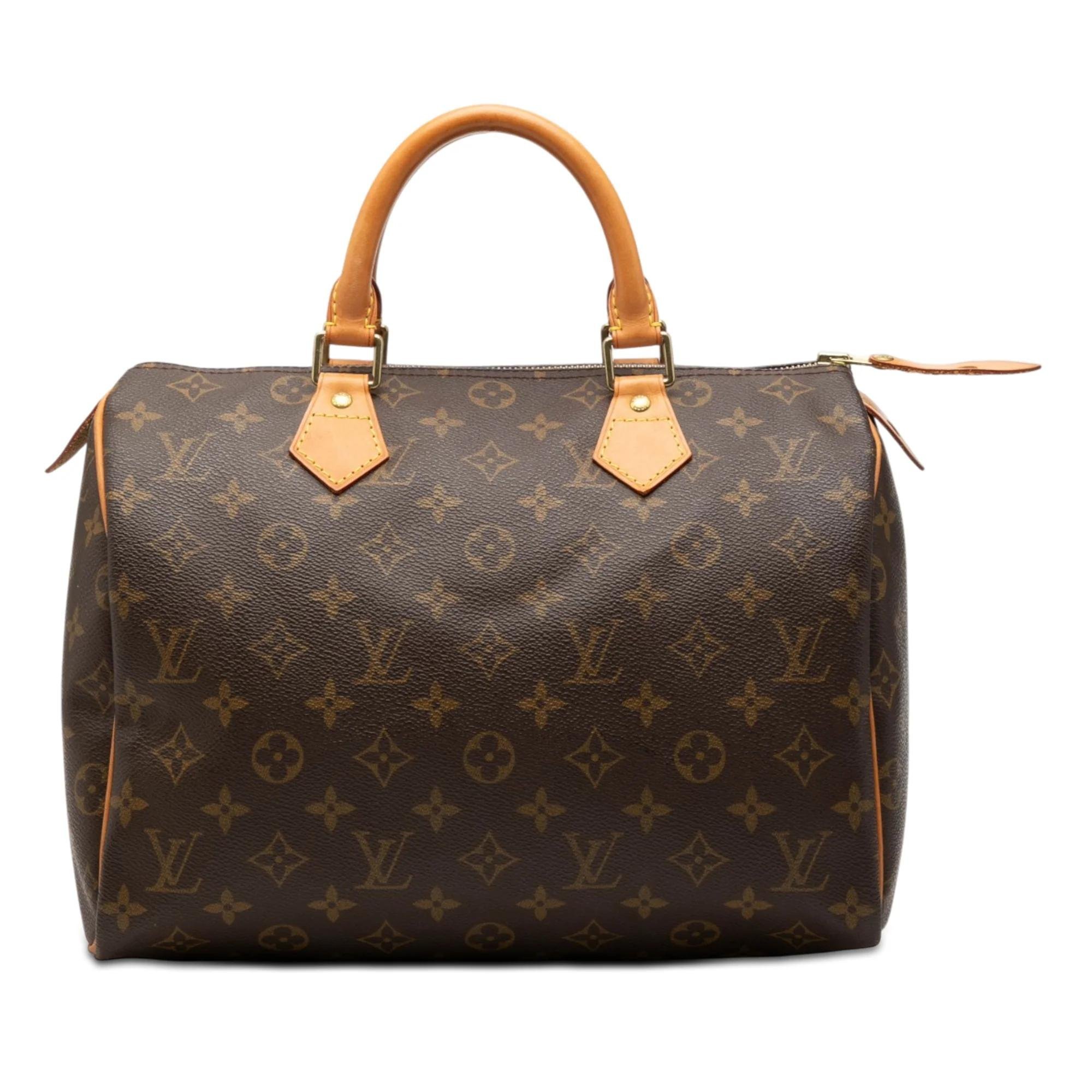Speedy leather bag