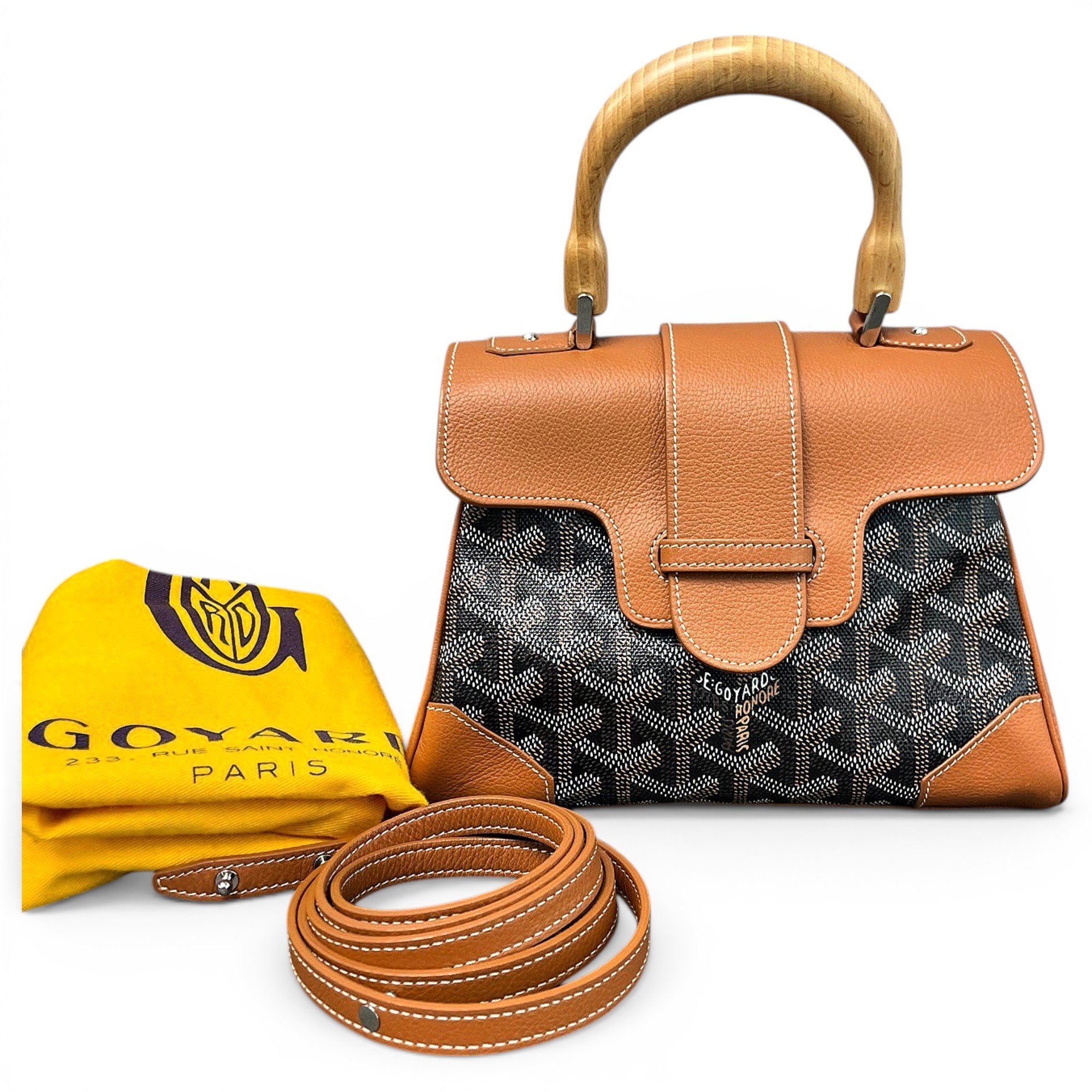Saïgon leather handbag