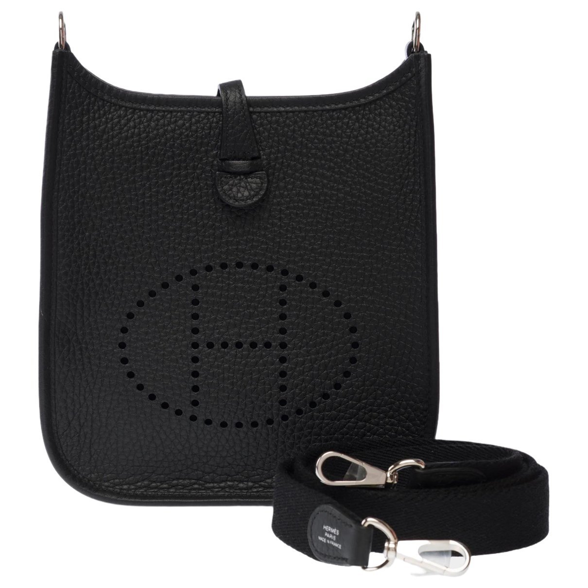 Hermes Evelyne Handbag Black 2025