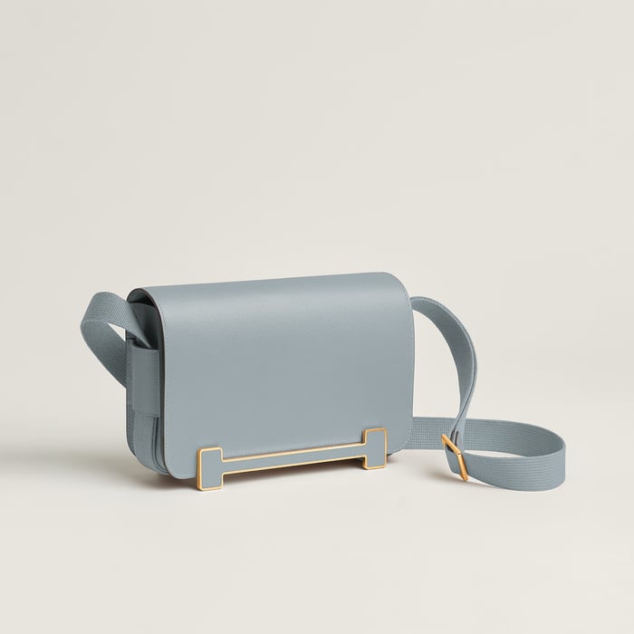 Bleu Glacier Hermès Geta Slim Bag