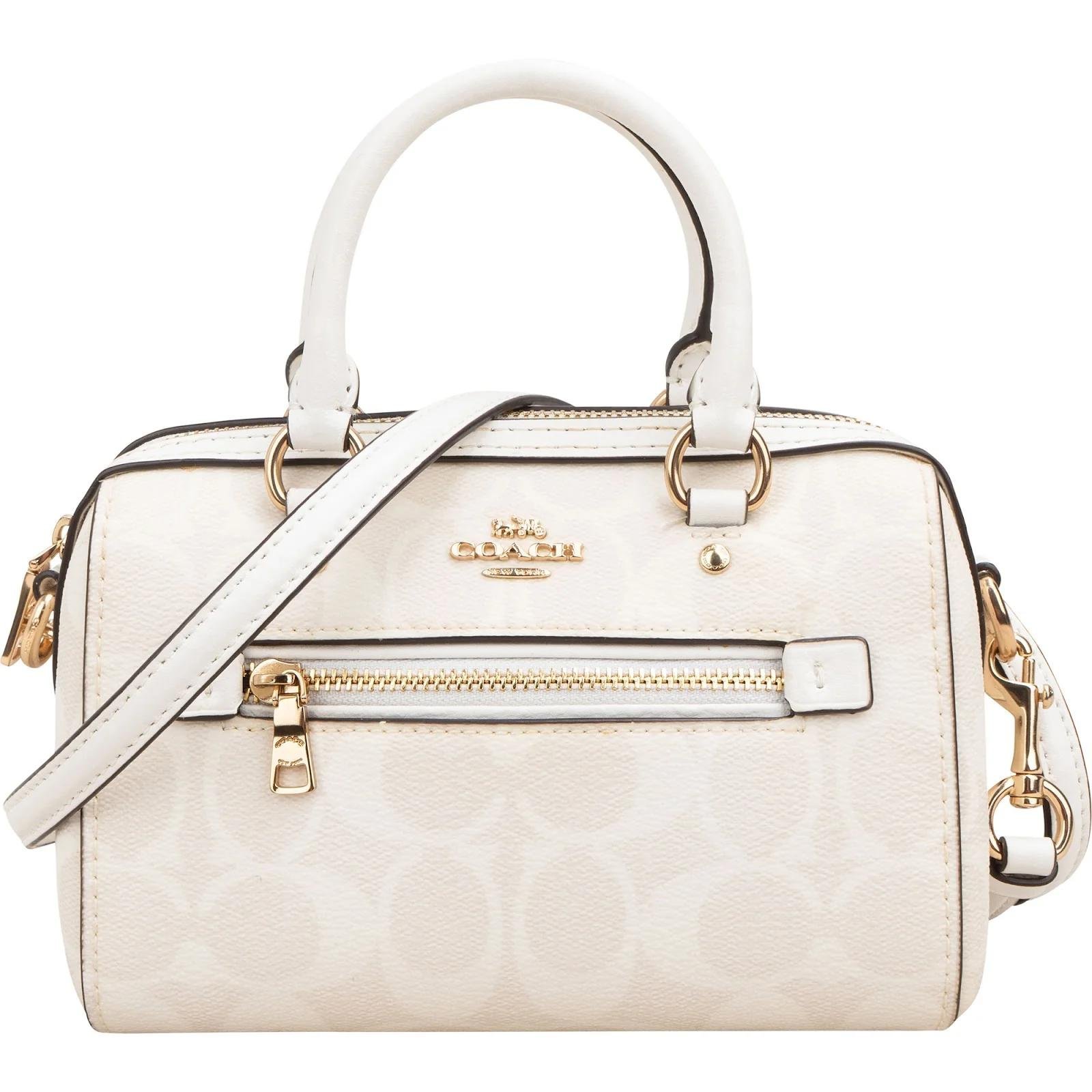 Coach Signature Sufflette leather crossbody bag