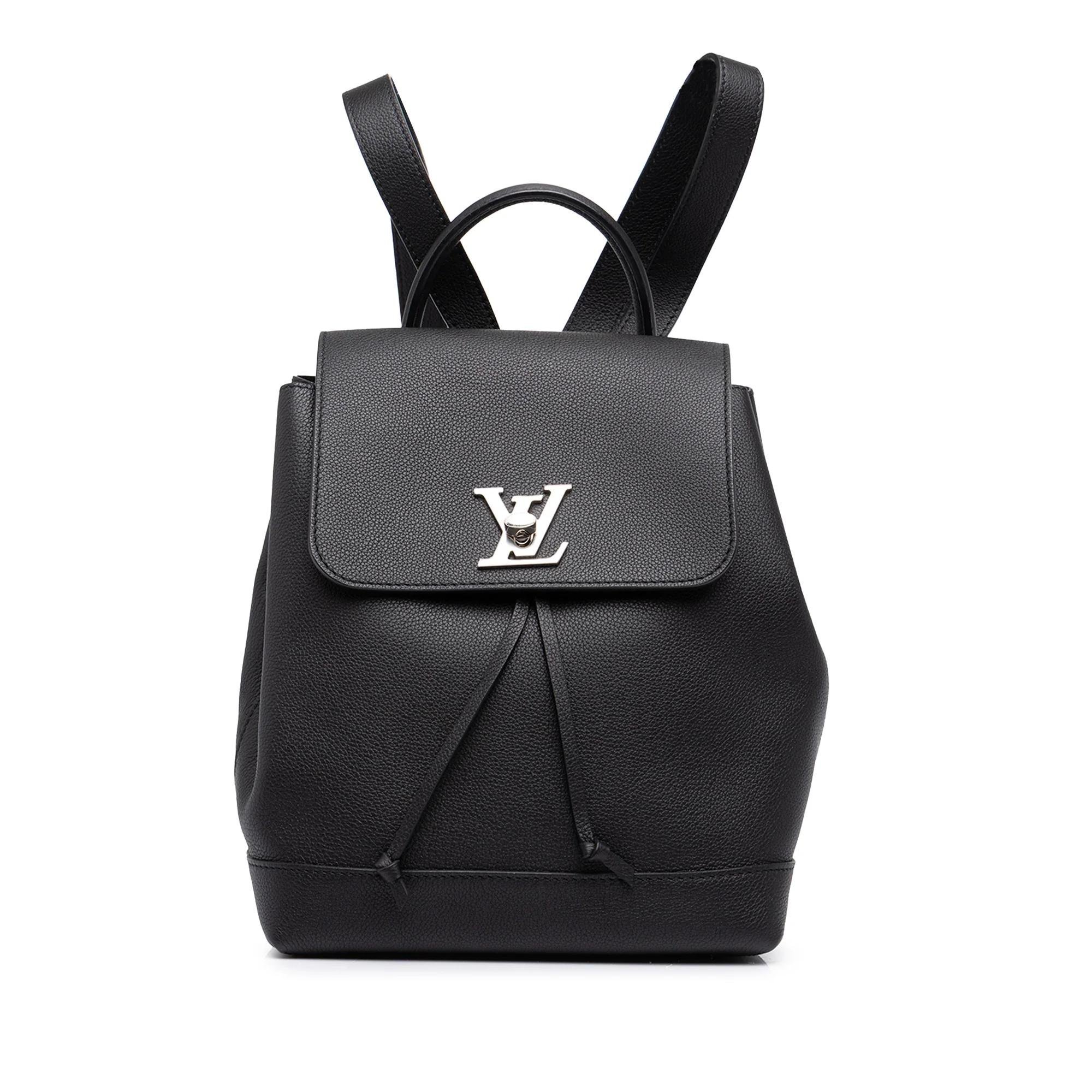 Lockme leather backpack