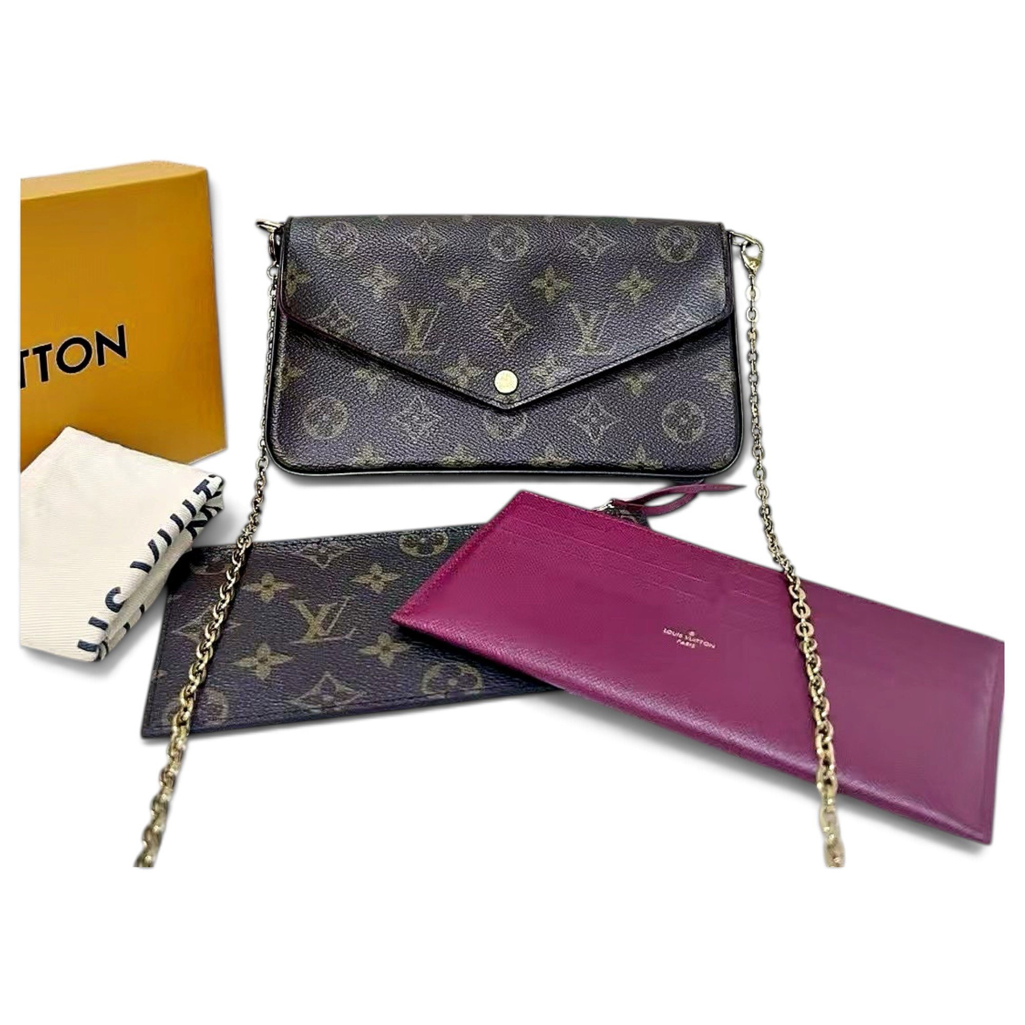 Félicie Strap & Go leather crossbody bag