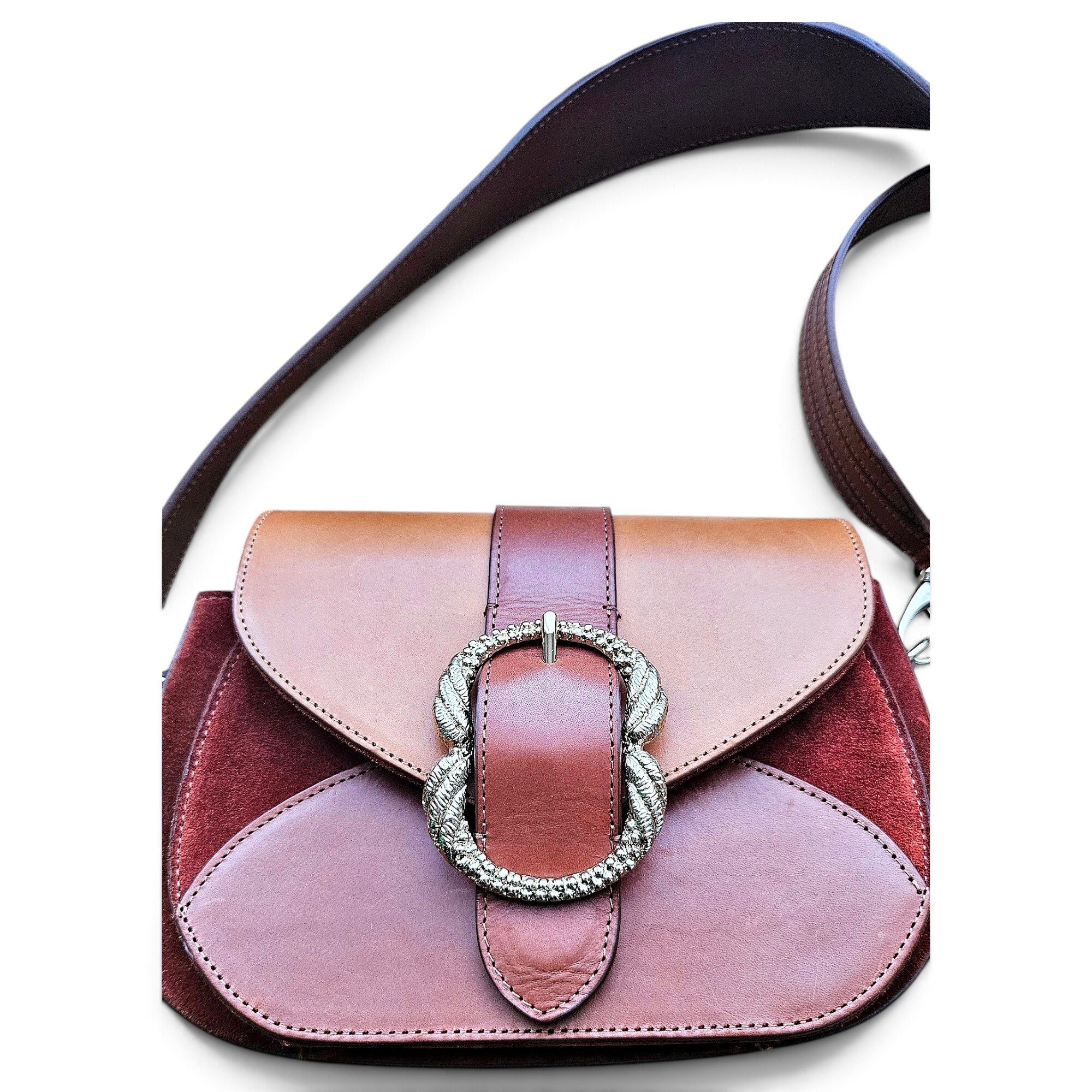 Leather handbag