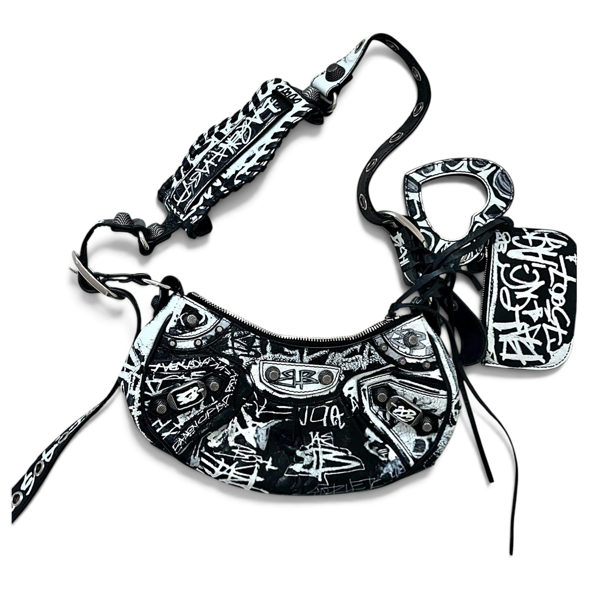 Le Cagole leather handbag