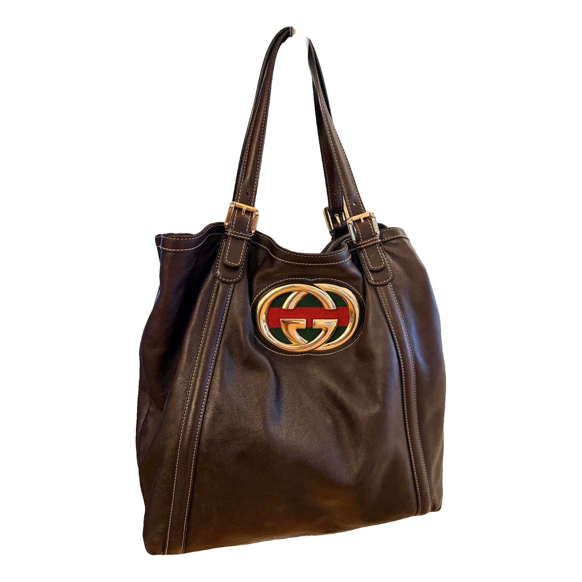Britt leather handbag