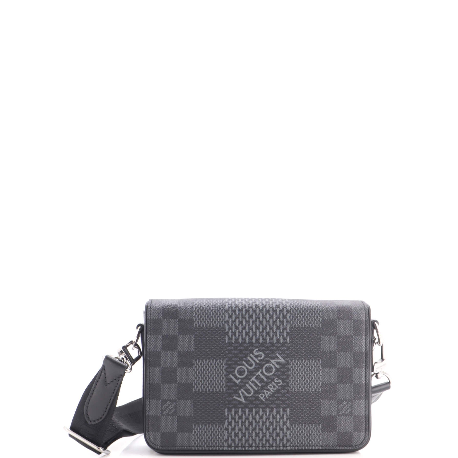 Studio Messenger Bag Limited Edition Damier Graphite 3D