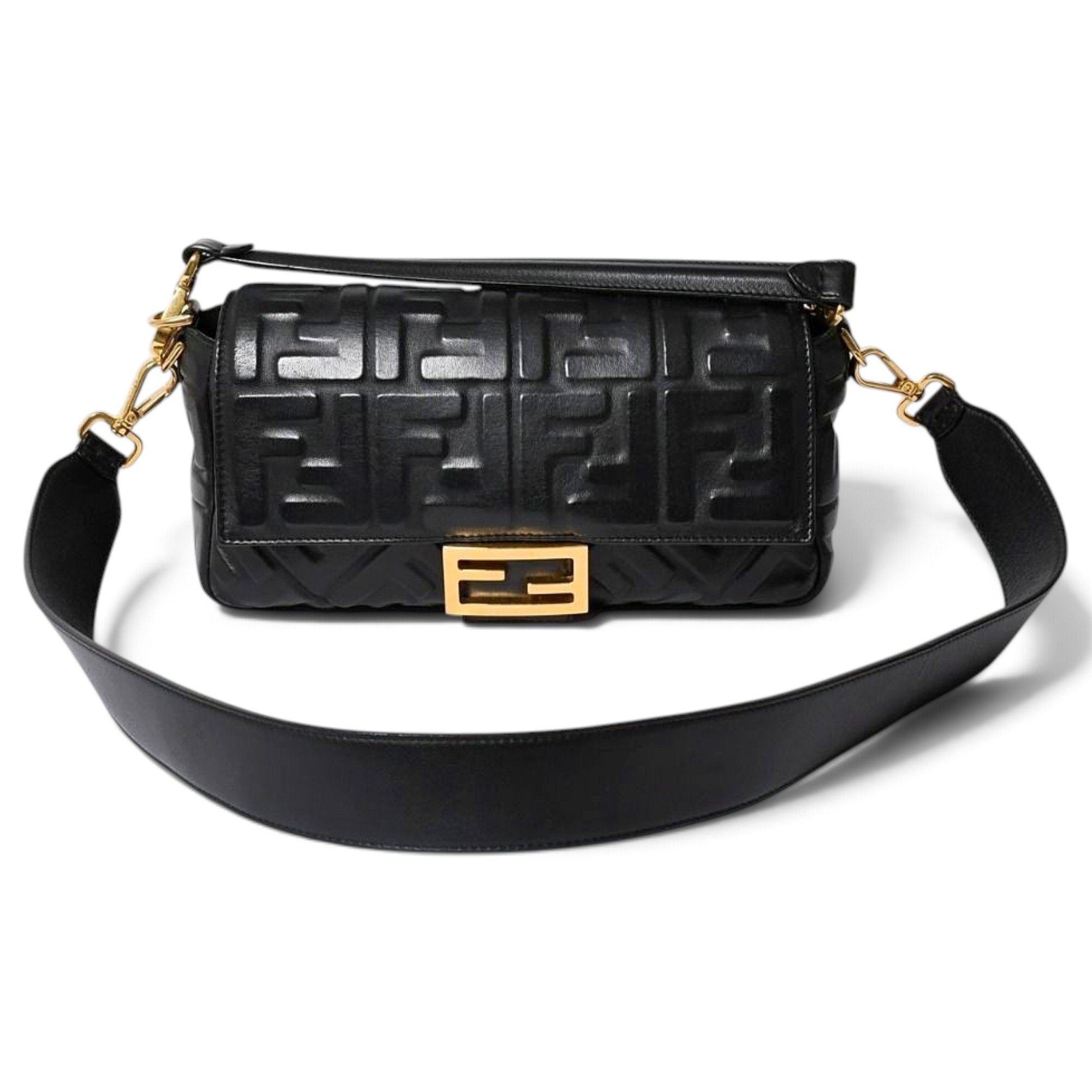 Fendi Pocket leather handbag