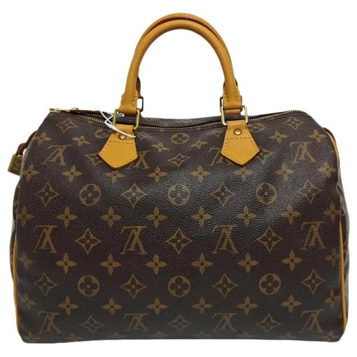 Nano Speedy / Mini HL leather handbag