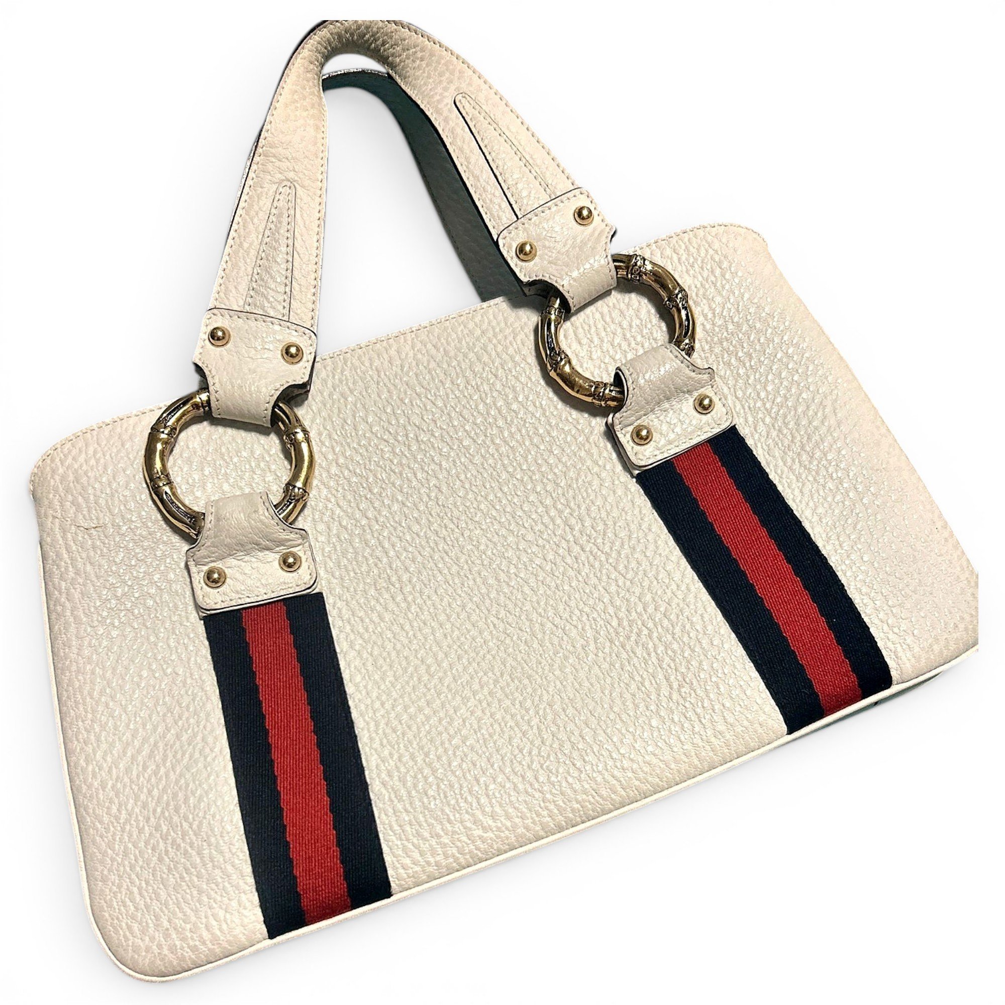 Leather handbag