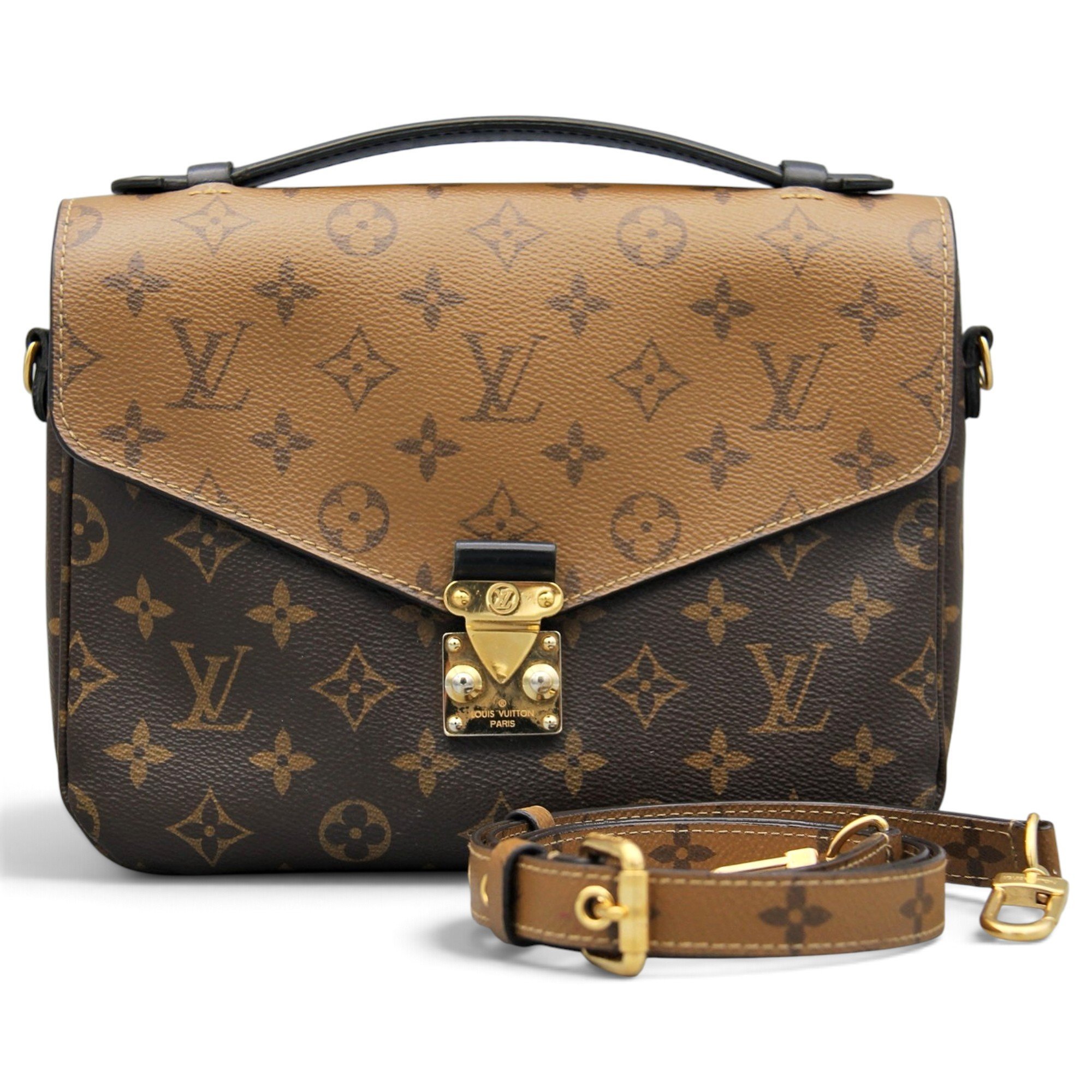 Metis leather handbag