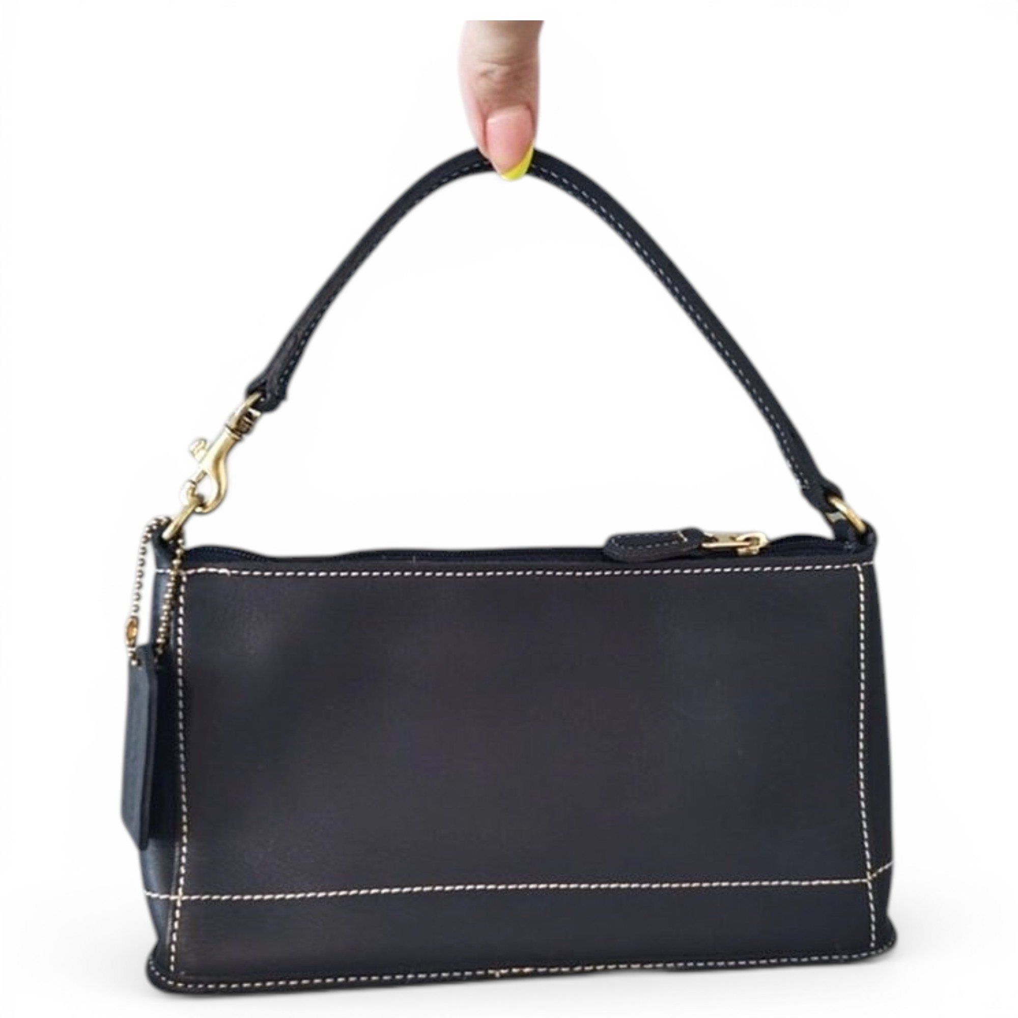 Leather handbag