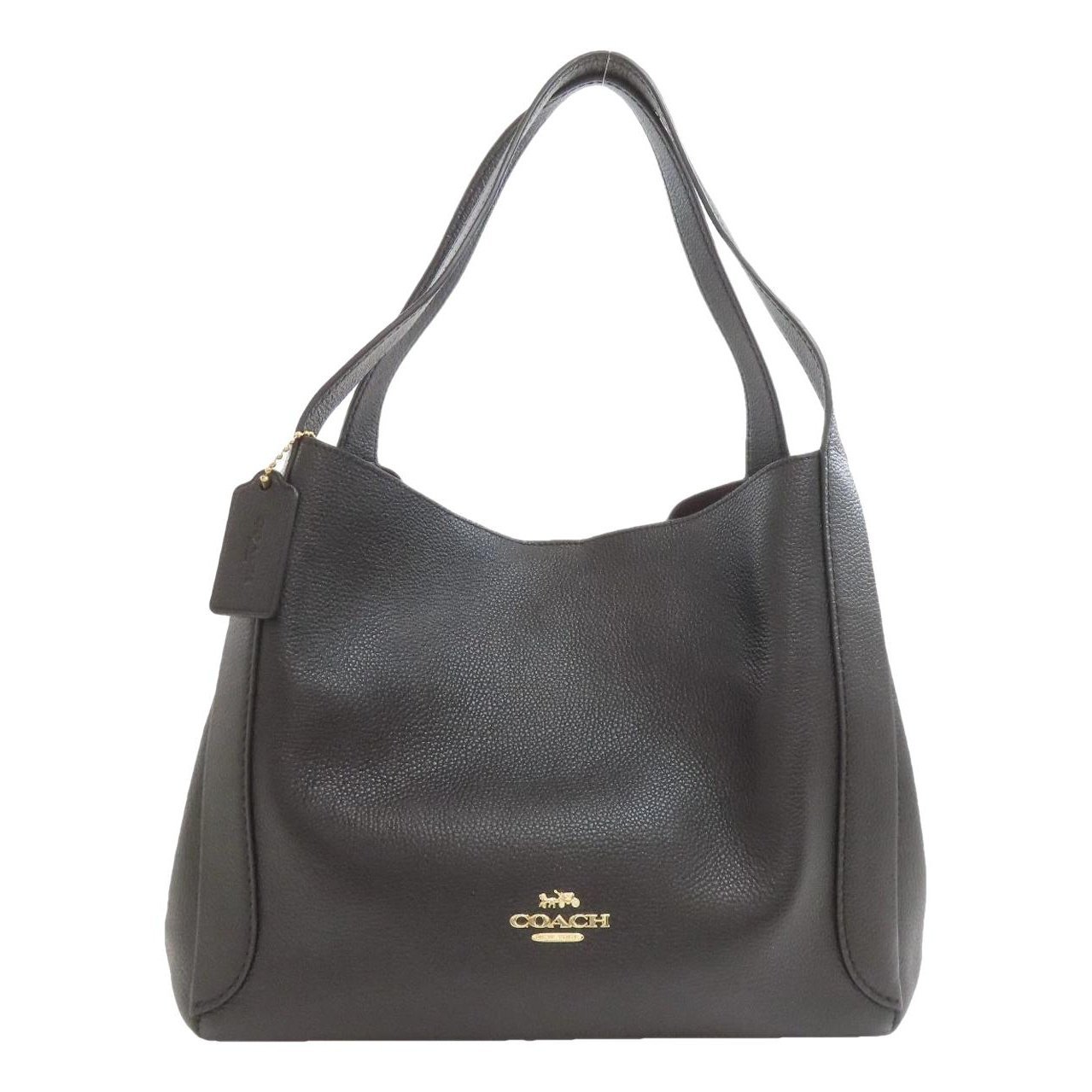Leather tote