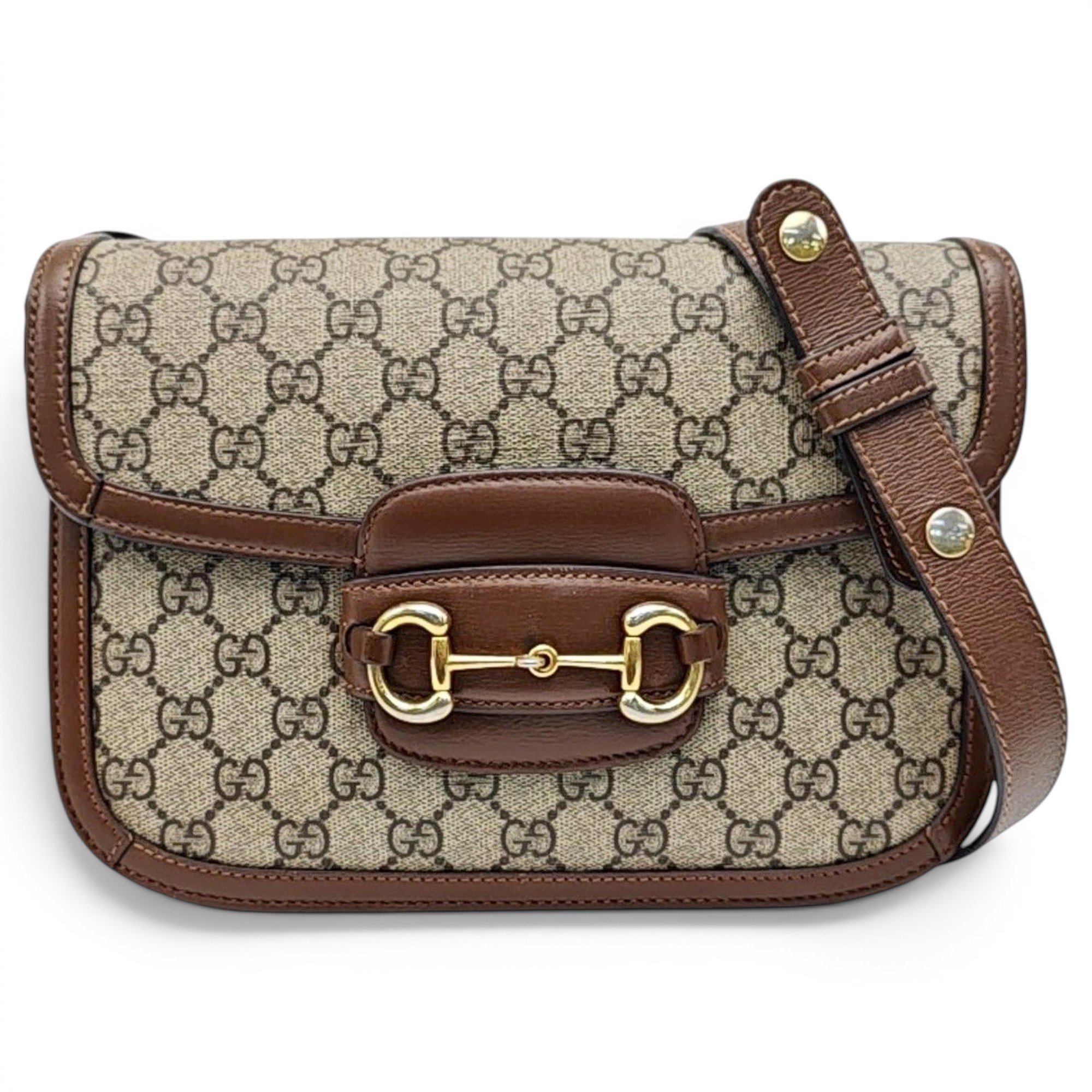 Handle Horsebit 1955 leather handbag