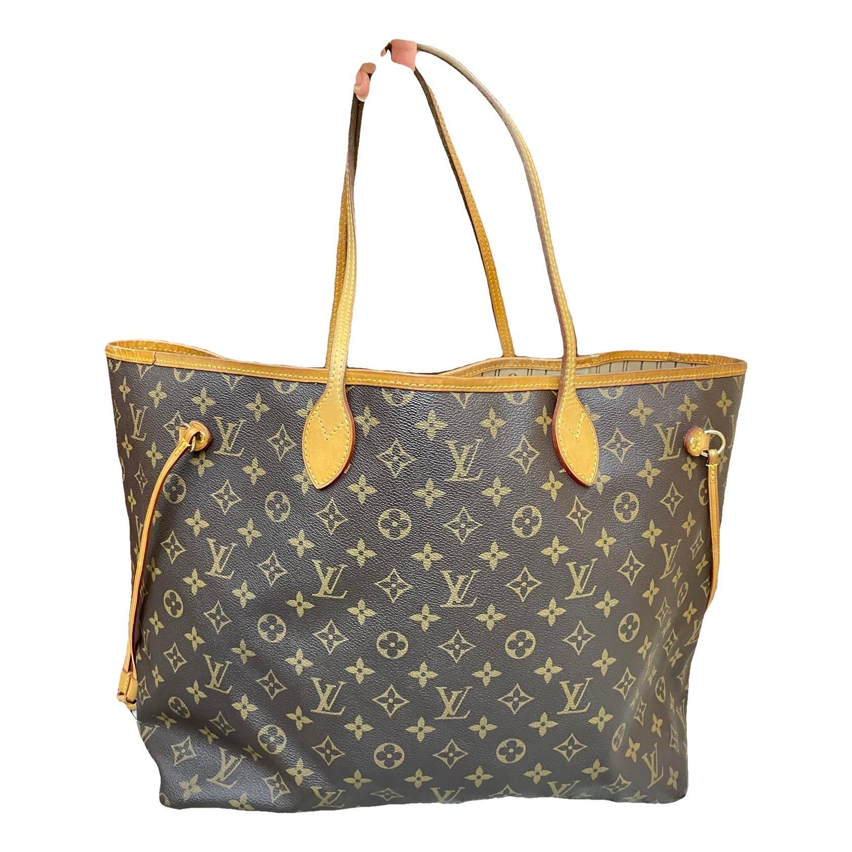 Neverfull leather handbag