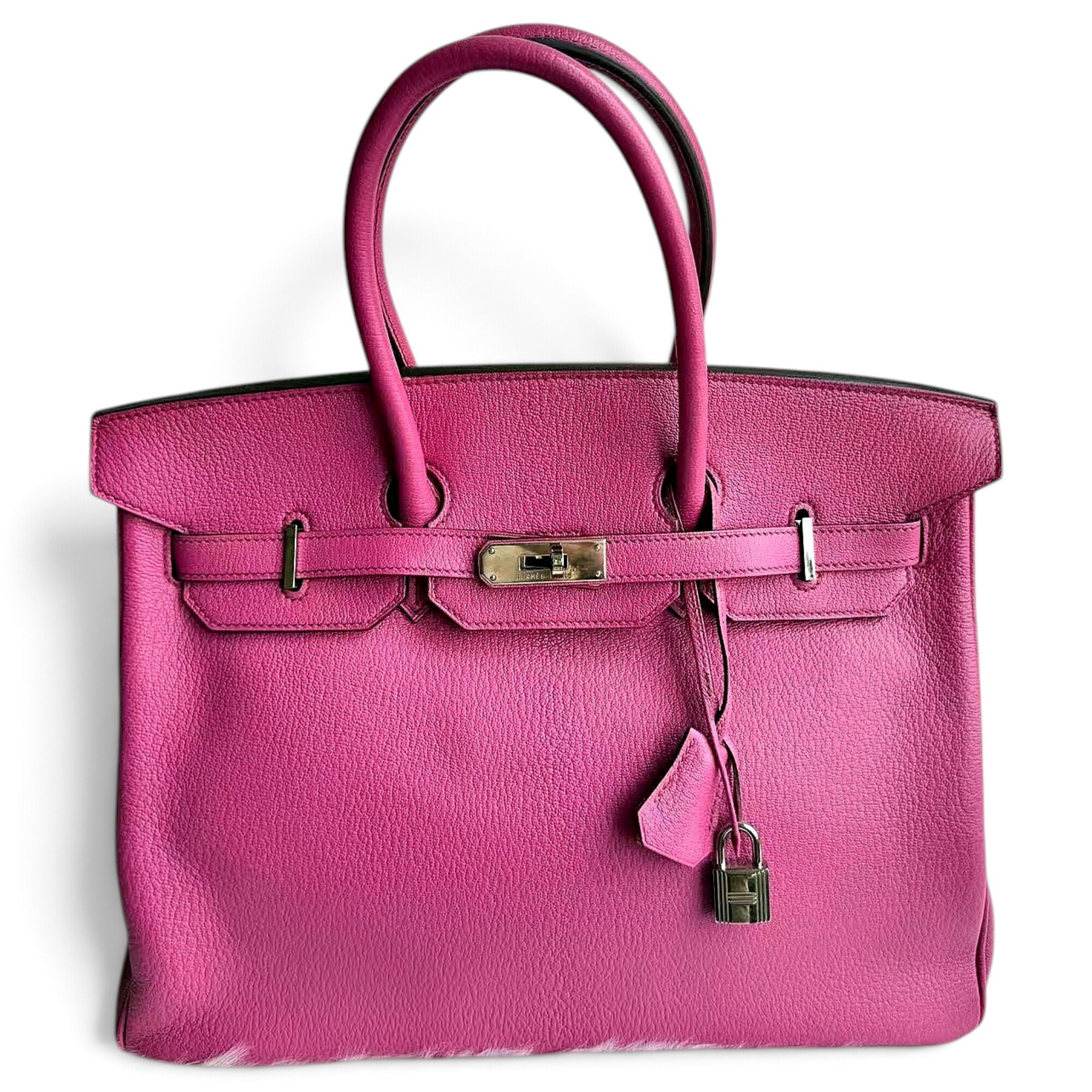 Birkin 35 leather handbag