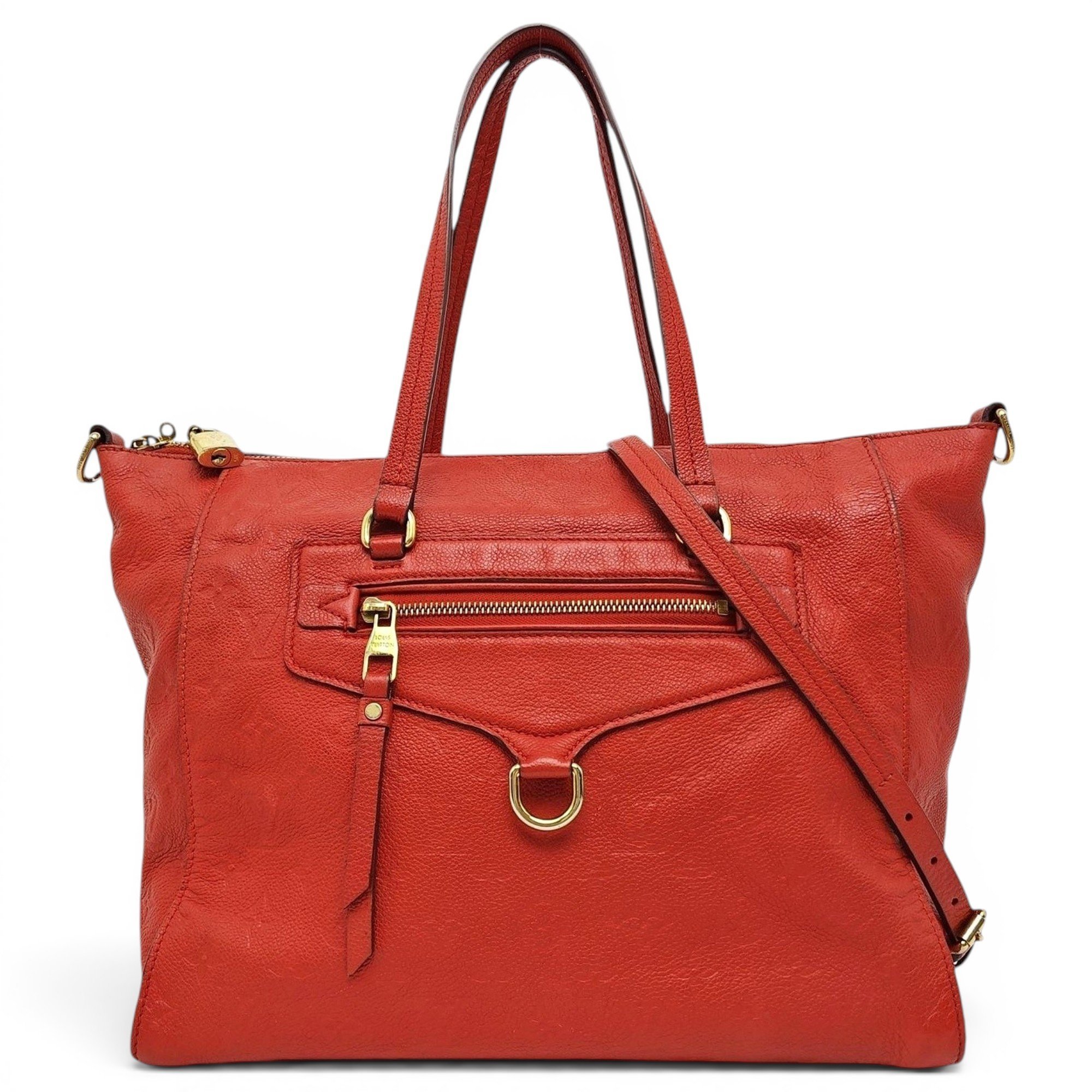 Lumineuse leather handbag