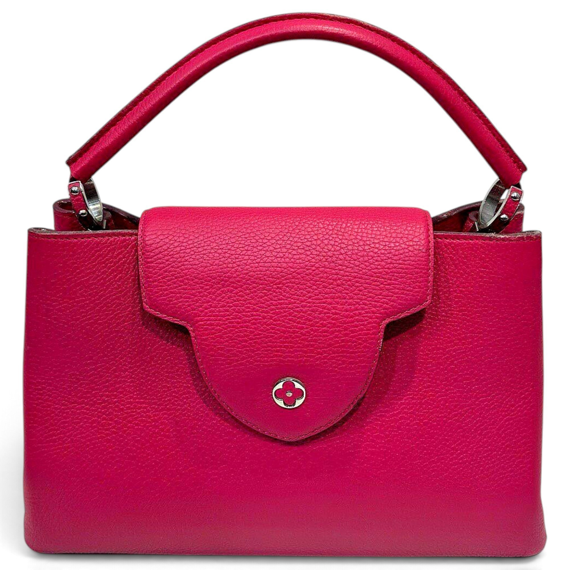 Capucines leather handbag