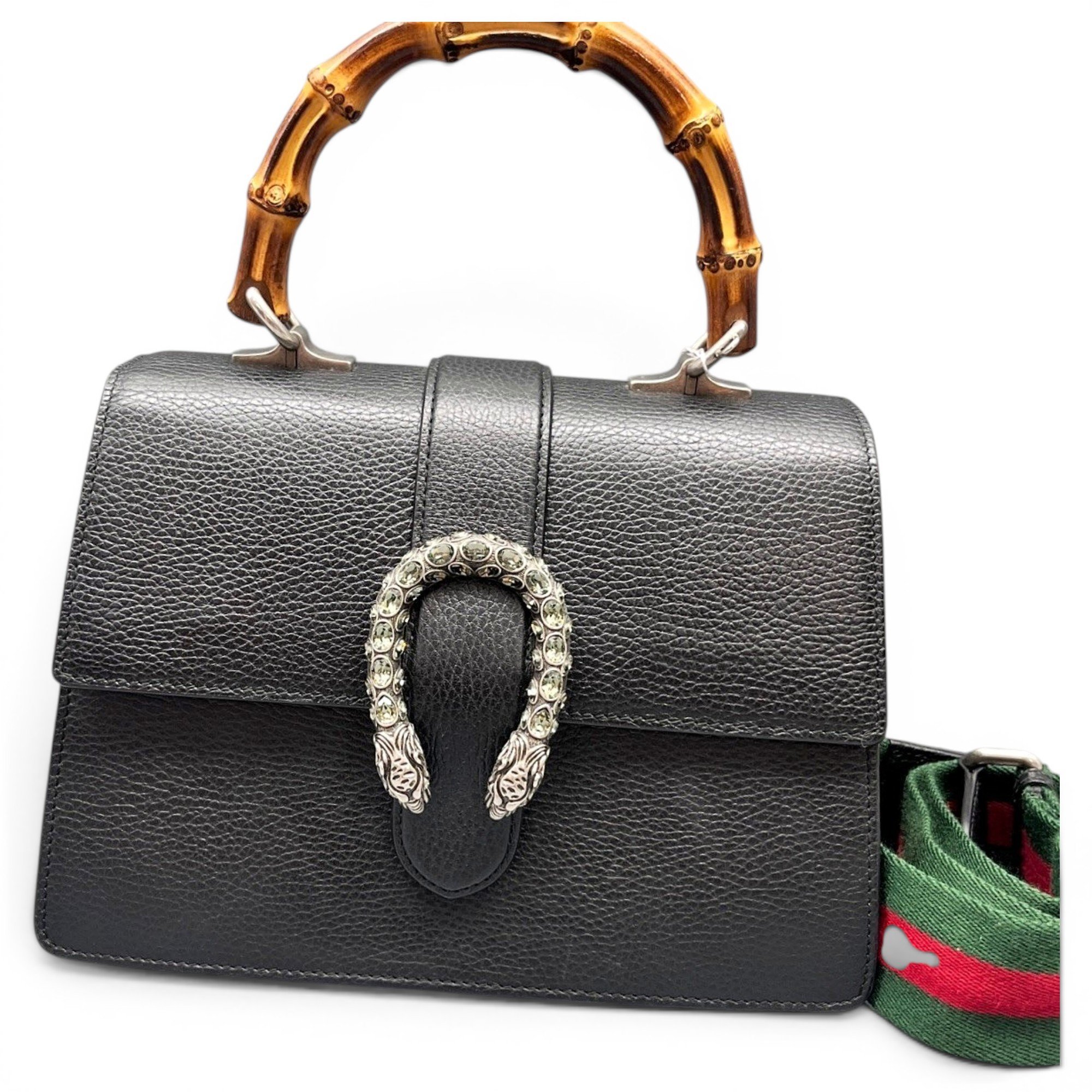 Dionysus Bamboo leather handbag
