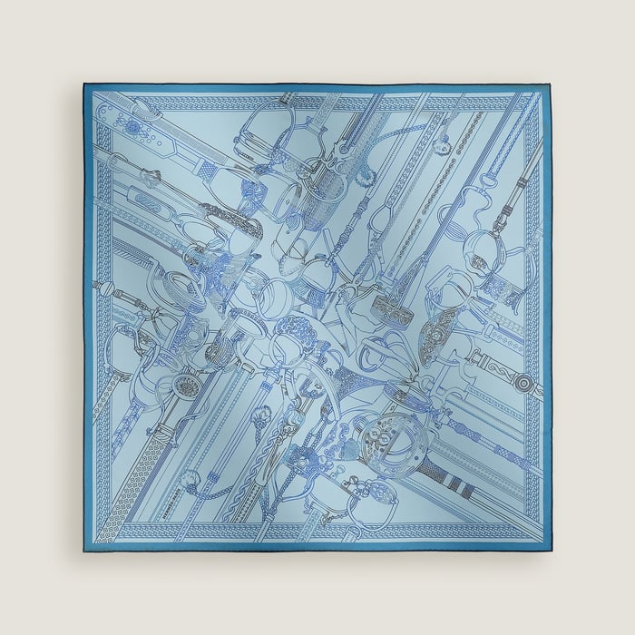 Concours d'Etriers Remix Double Face Scarf 70