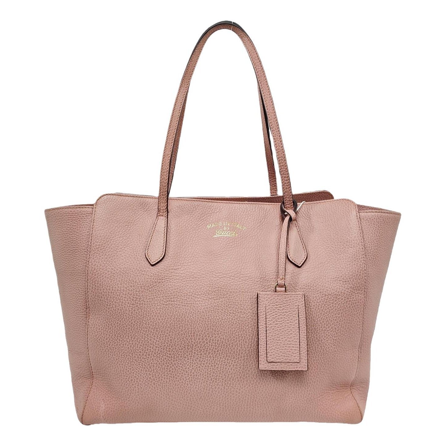 Swing leather handbag