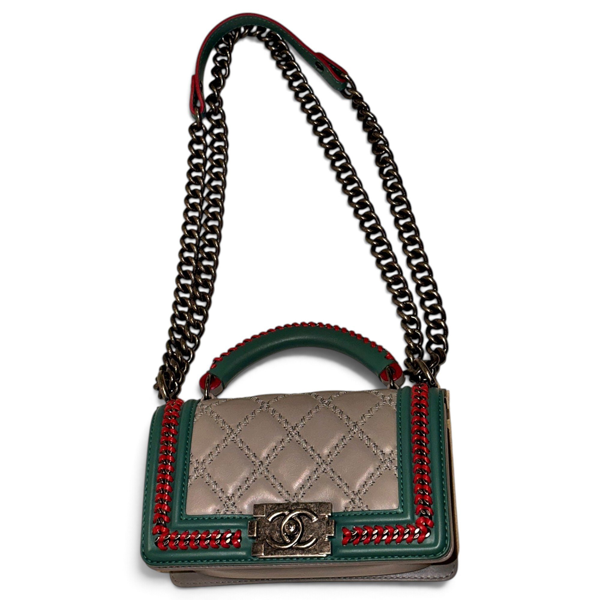 Boy leather handbag