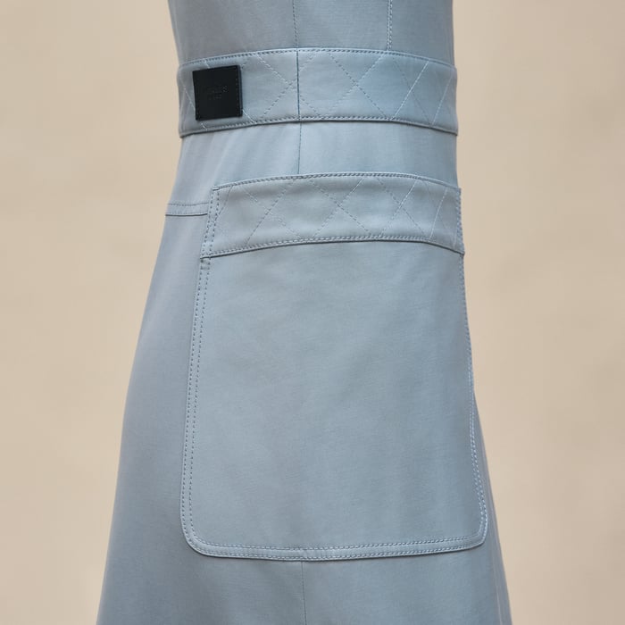 Bleu Adriatique Wraparound Dress