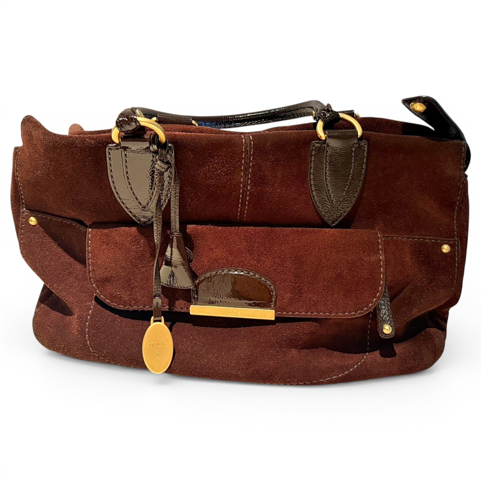 D Bag leather bag